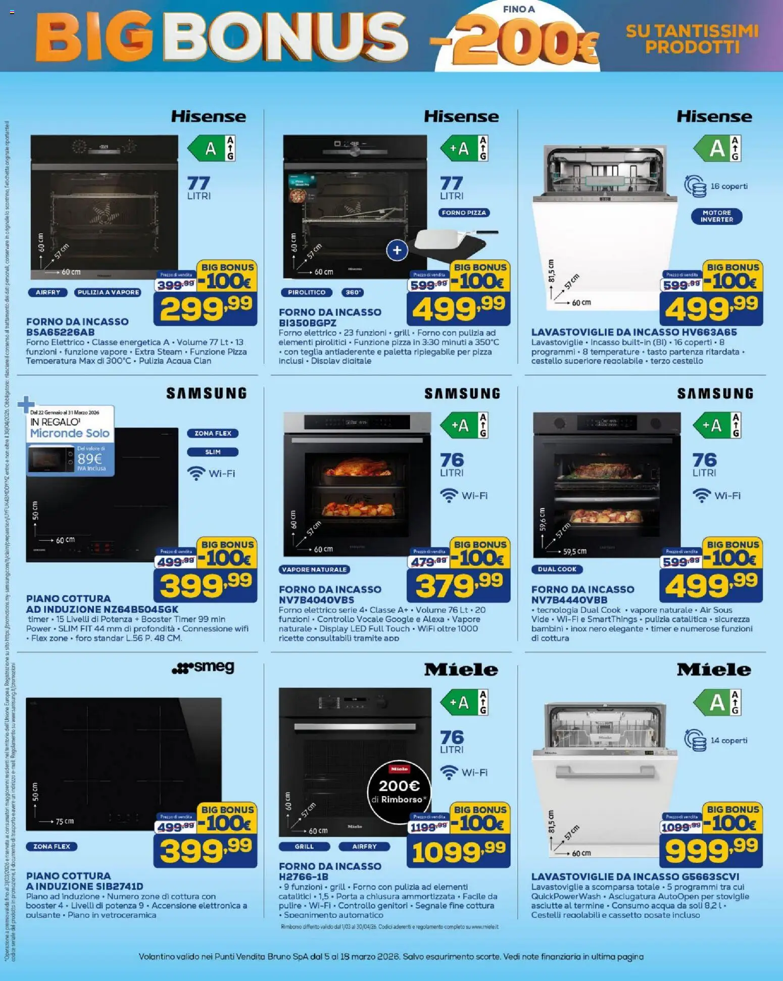Volantino BRUNO del 05.03.2026 | Pagina: 9 | Prodotti: Paletta, Posate, Acqua, Miele