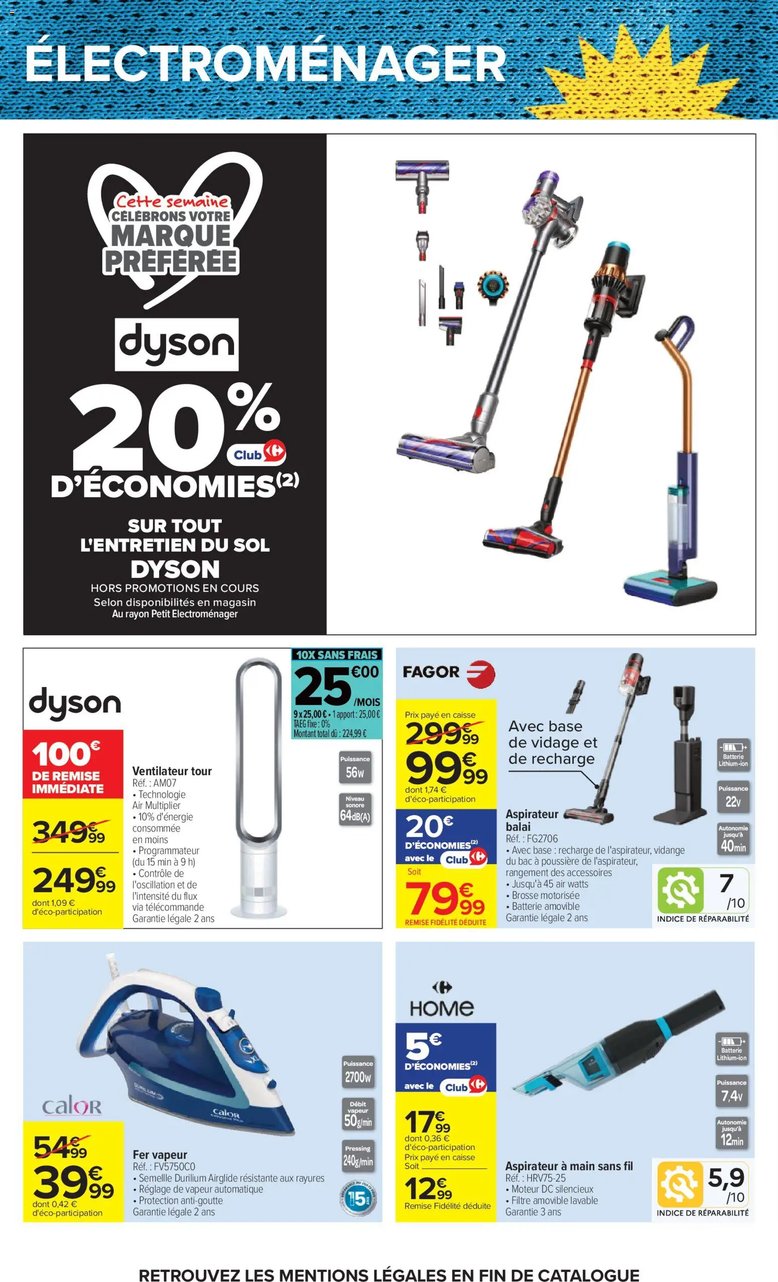 {H1} | Page: 82 | Produits: Petit électroménager, Aspirateur, Brosse, Batterie