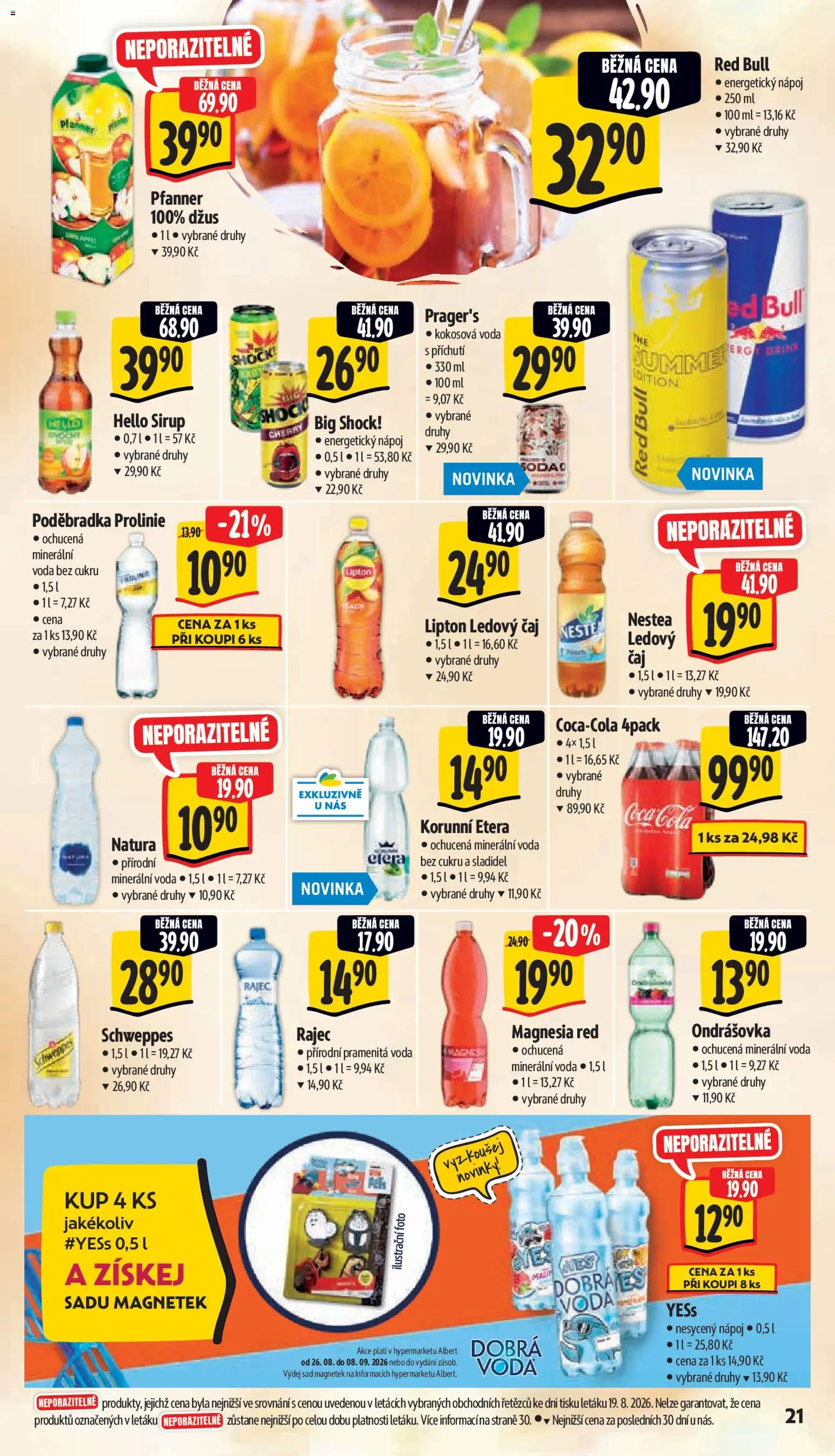 Albert leták - Hypermarket - Strakonice od 26.08.2026 | Strana: 31