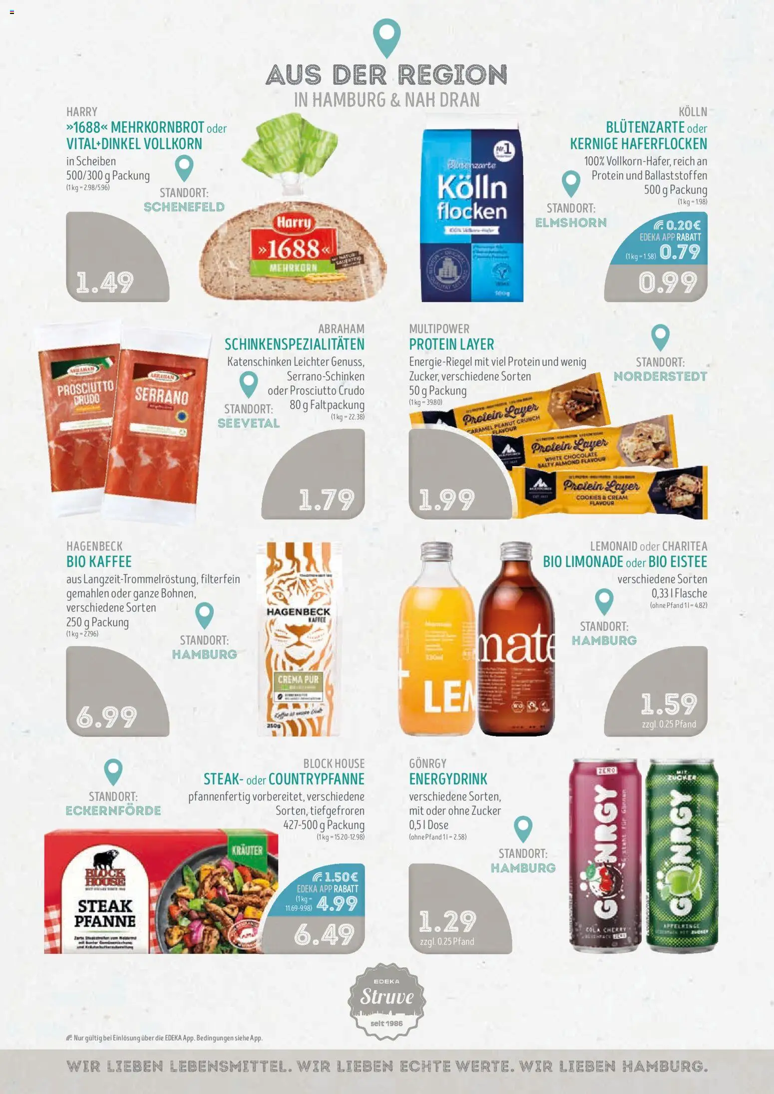 Edeka Struve Prospekt – gültig ab 05.10.2026 | Seite: 8 | Produkte: Kolln, Limonade, Zucker, Steak