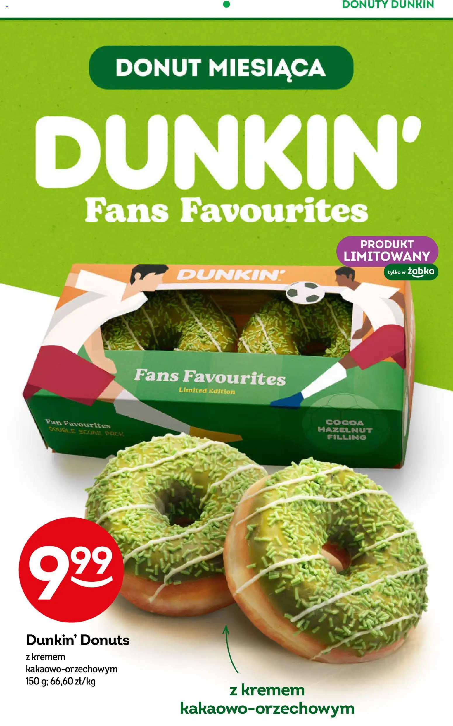 Żabka gazetka od 03.06.2026 | Strona: 57 | Produkty: Donut
