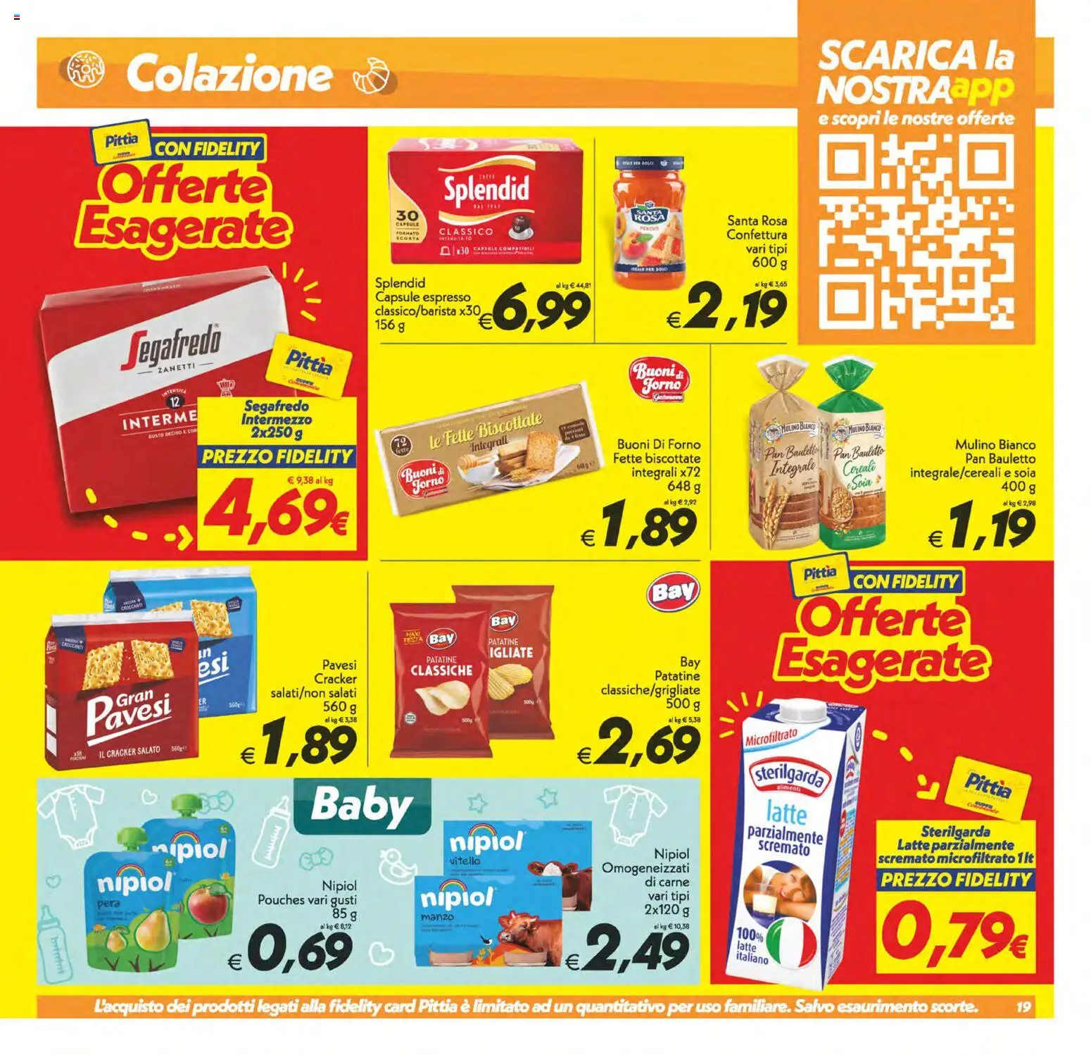 Volantino SuperConveniente del 01/09/2026 | Pagina: 19 | Prodotti: Pera, Cracker, Forno, Fette biscottate