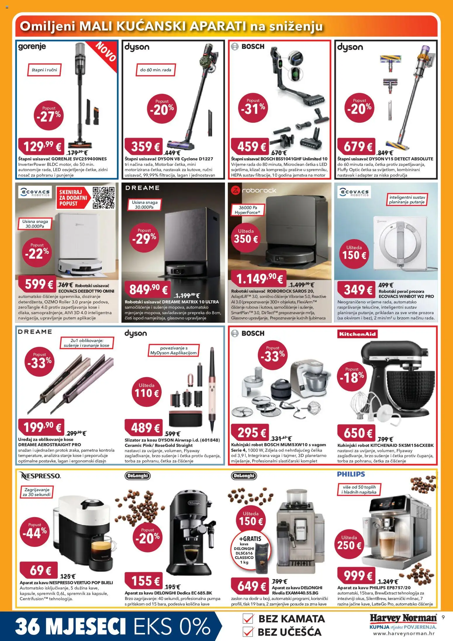 Harvey Norman katalog | vrijedi od 09.09.2026 | Stranica: 9 | Proizvodi: Kava, Posuđe, Zdjela, Zrna kave
