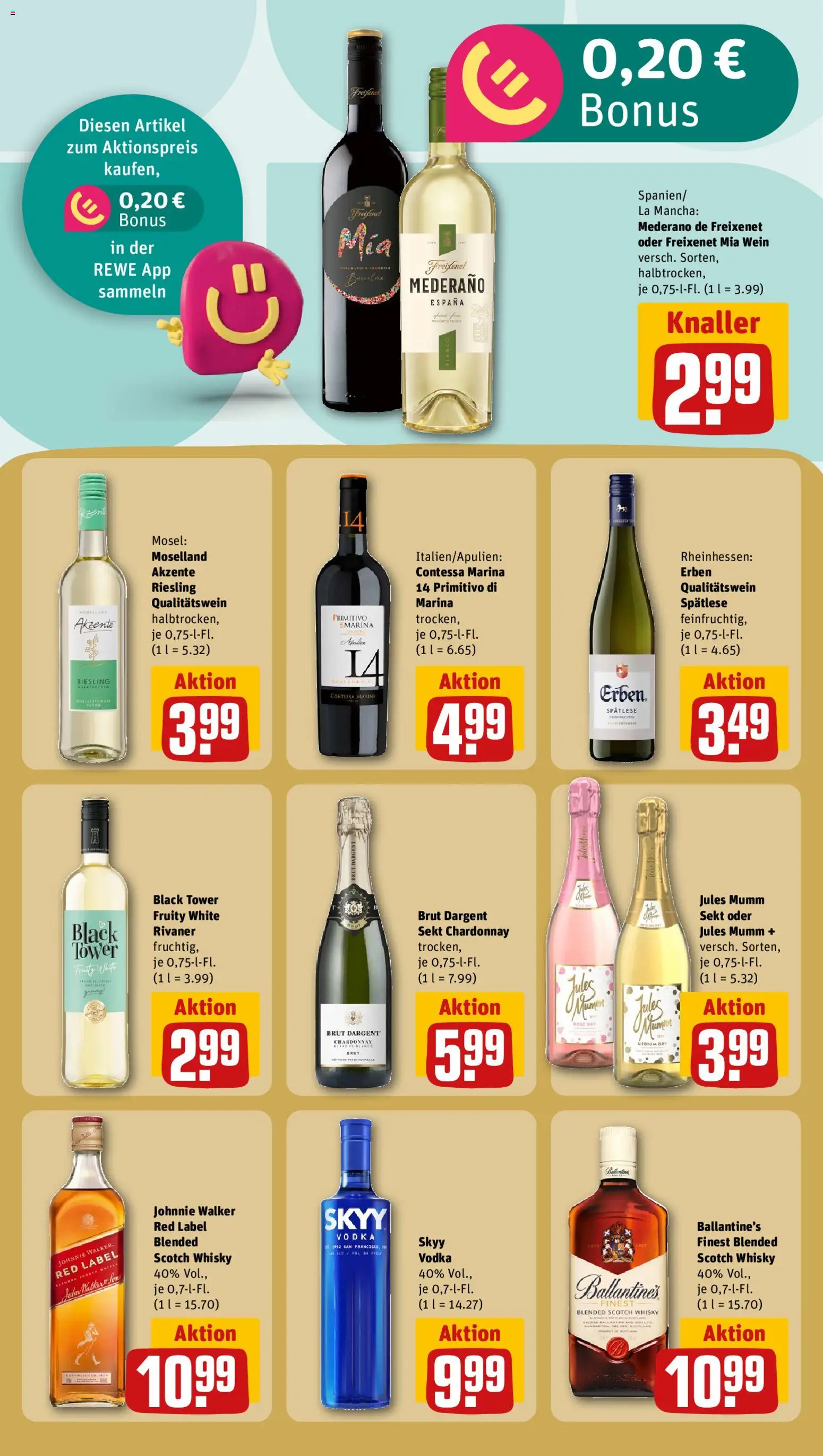 Rewe ihr Kaufpark Prospekt – gültig ab 02.11.2026 | Seite: 23 | Produkte: Whisky, Sekt, Jules mumm, Vodka
