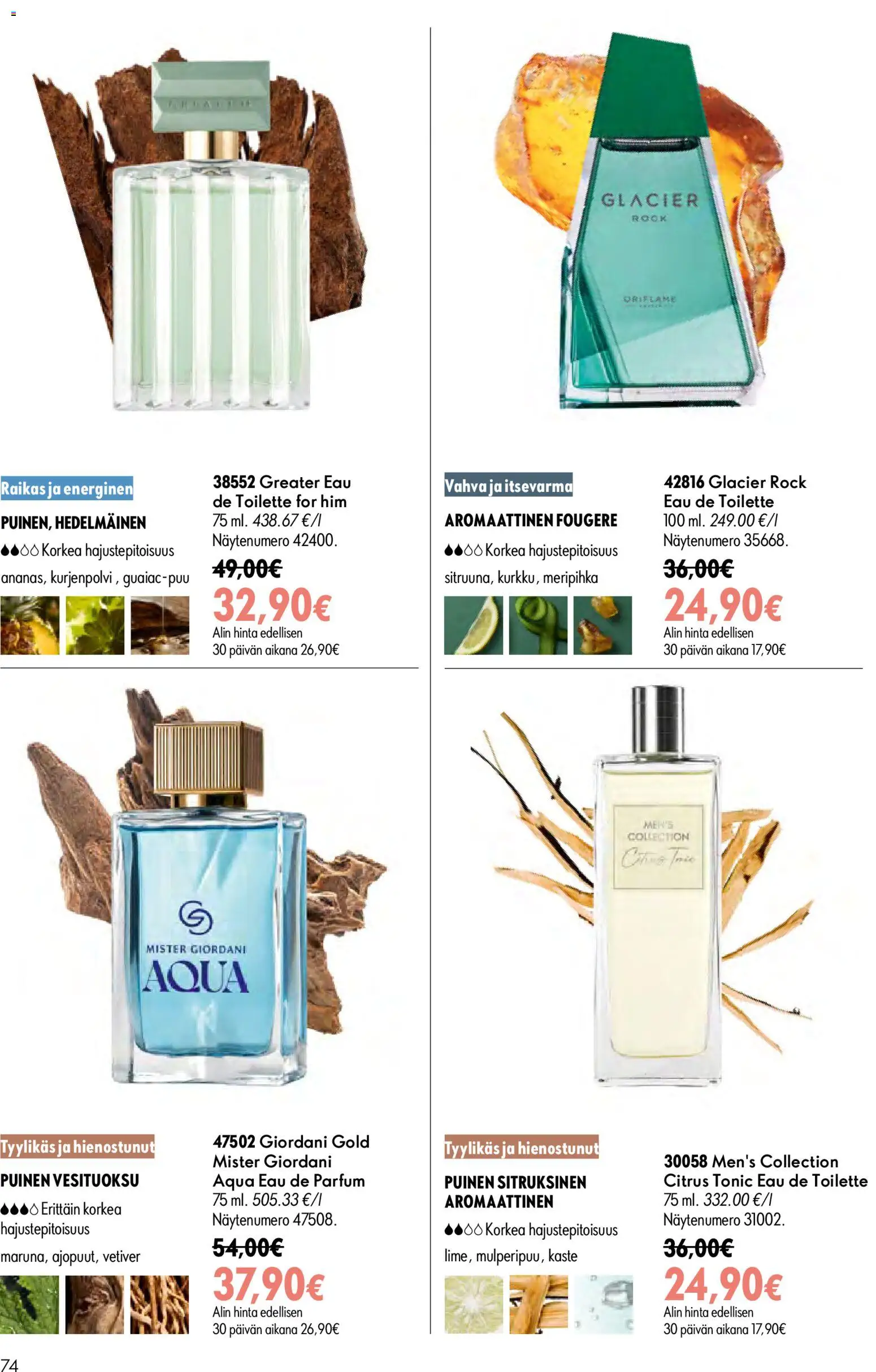 Oriflame - Esite 11 – voimassa 05/08/2026 alkaen | Sivu: 74 | Tuotteet: Eau de toilette