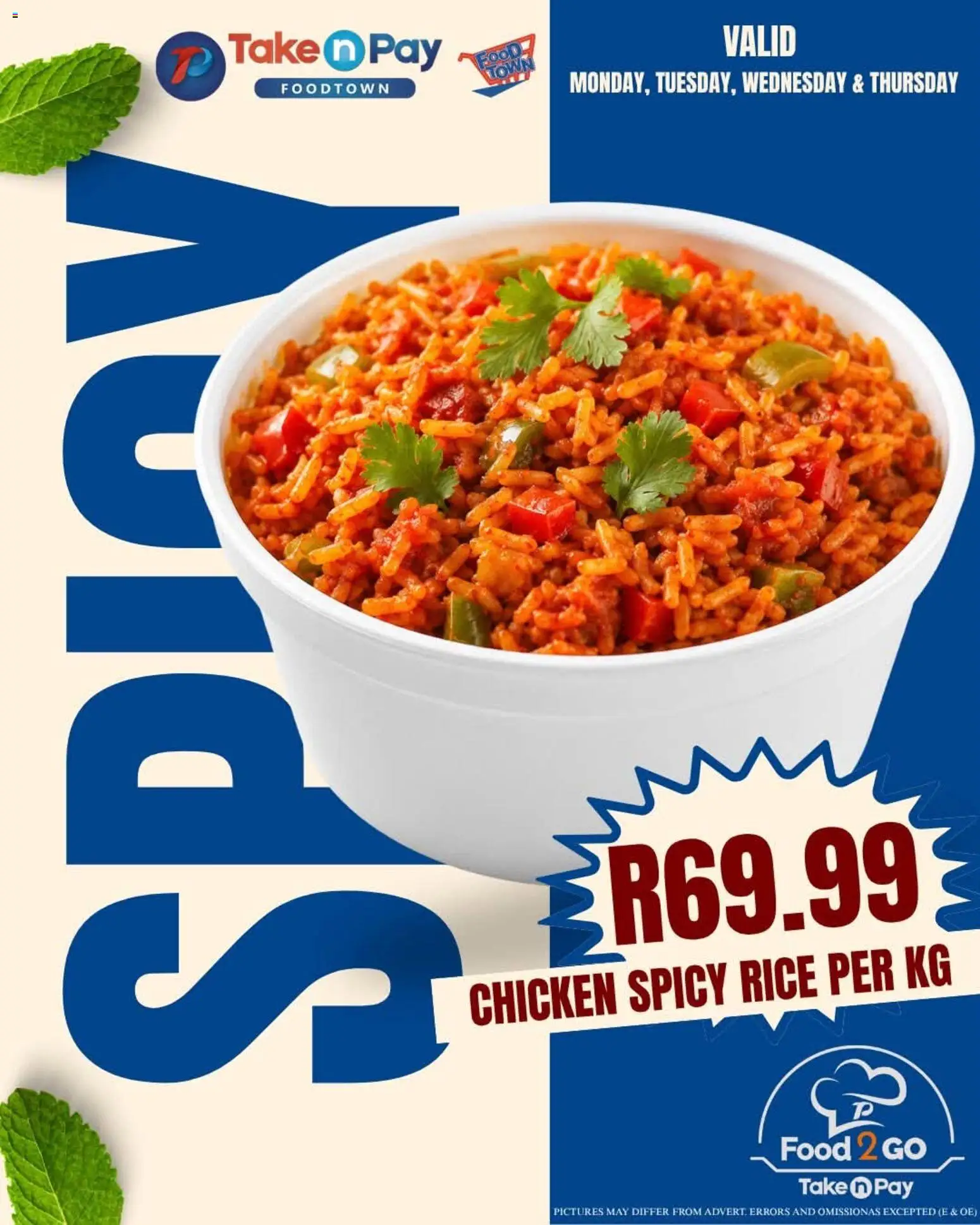 New Take n Pay catalogue – valid from 21/10/2026 | Page: 4 | Products: Chicken, Rice