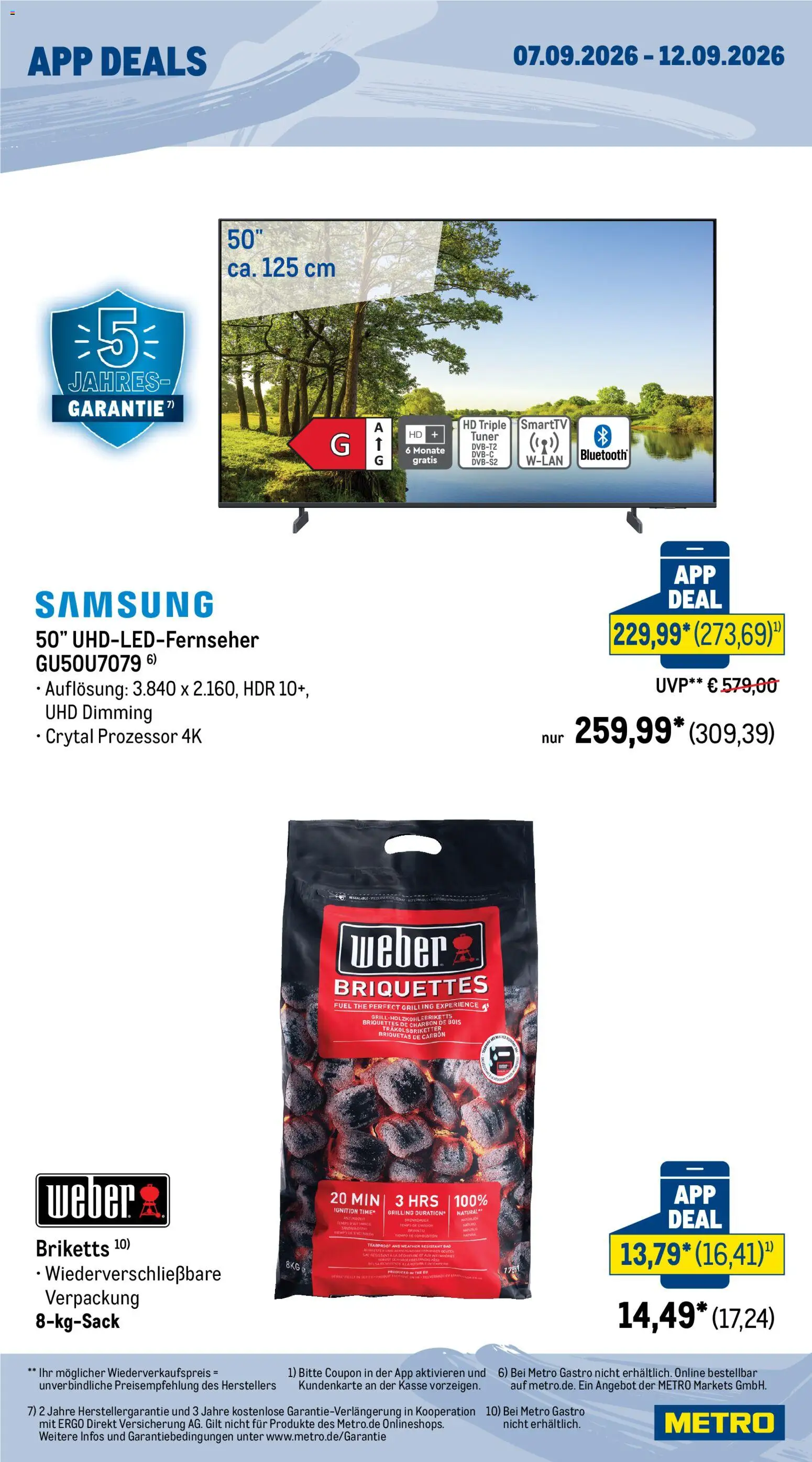 Metro App Deals – gültig ab 07.09.2026 | Seite: 4 | Produkte: Bad, Samsung