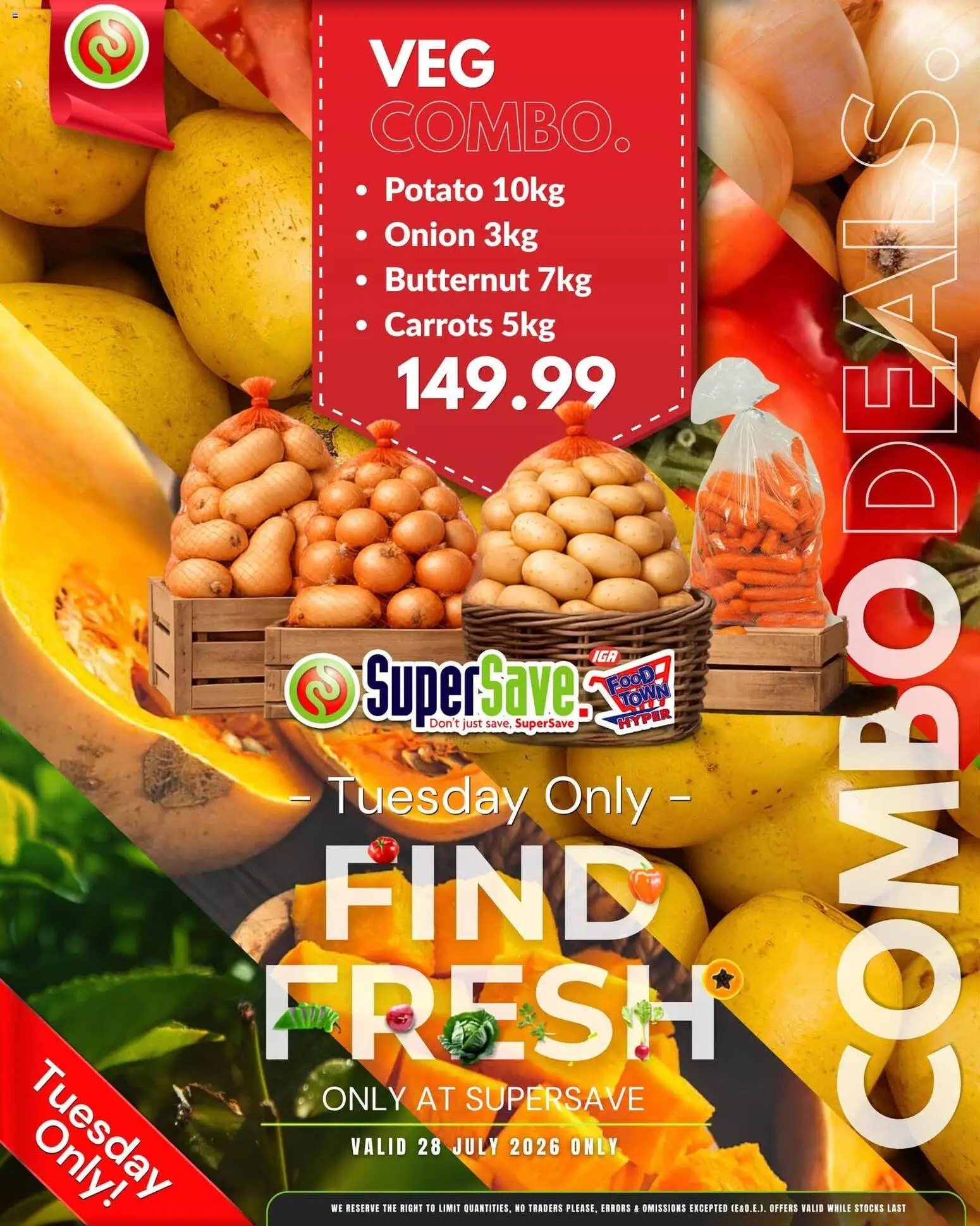 New Super Save catalogue – valid from 28/07/2026 | Page: 1 | Products: Carrots