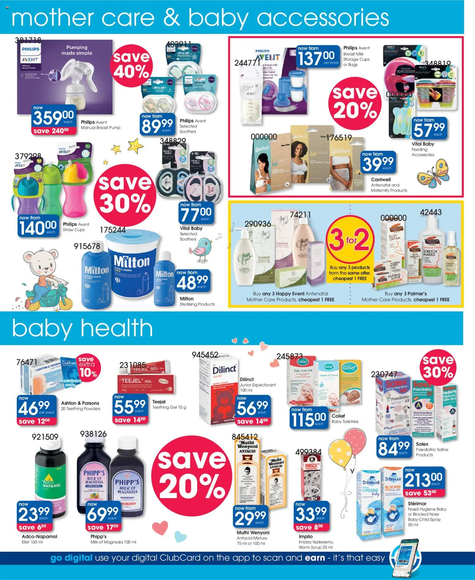 New Clicks catalogue – valid from 23/06/2026 | Page: 36 | Products: Milk, Cream, Syrup, Lotion