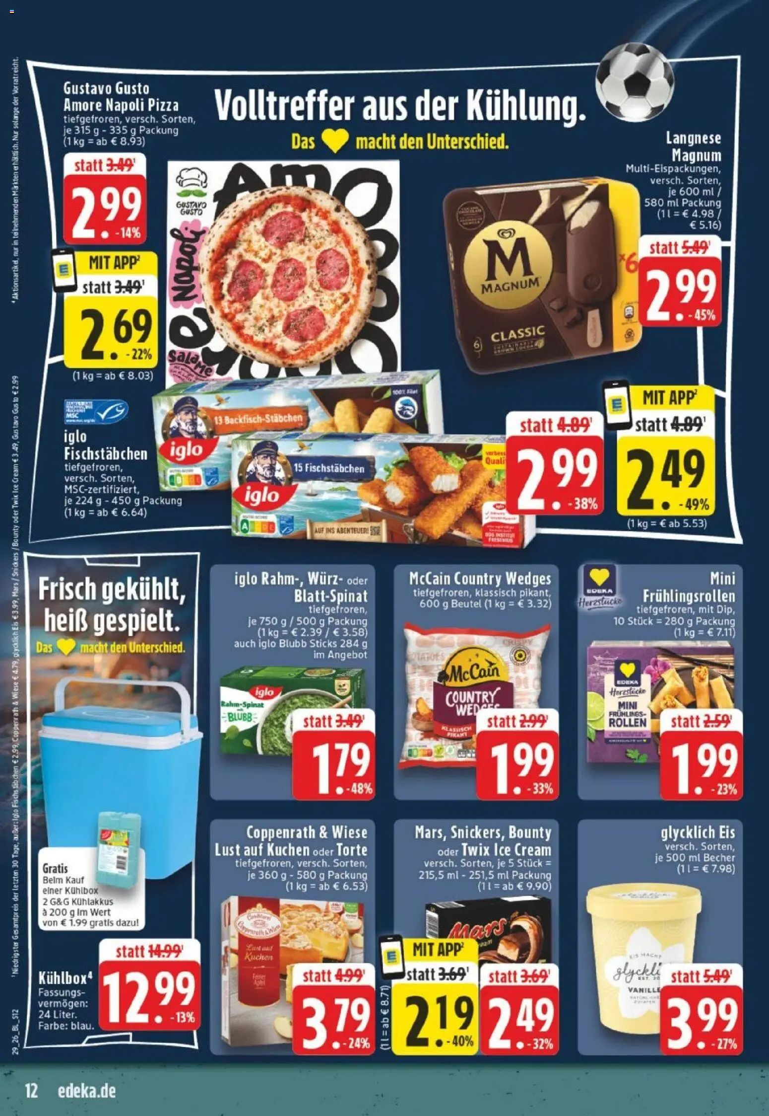 Edeka Prospekt Wegner – gültig ab 13.07.2026 | Seite: 12