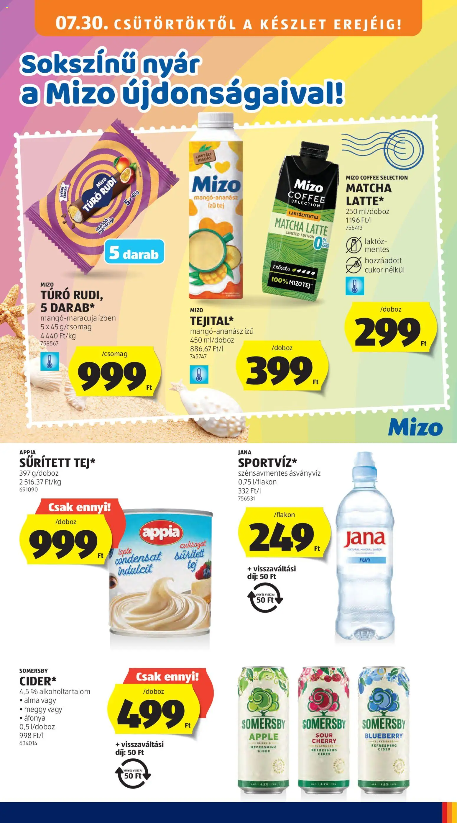 Aldi akciós ujság - amely érvényes a következő dátumtól: 2026.07.30. | Oldal: 13