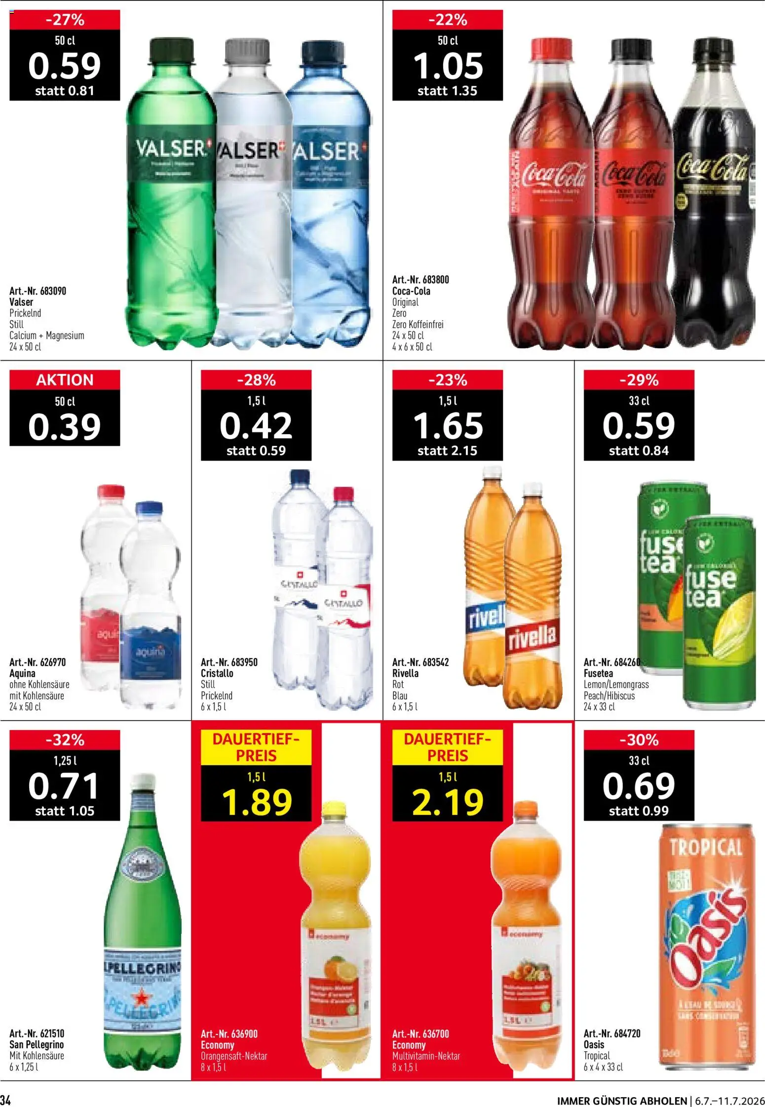 🛍️ Prodega aktionen ab 06.07.2026 » Entdecken Sie exklusive Rabatte und sparen Sie noch heute! 💰 | Schweiz