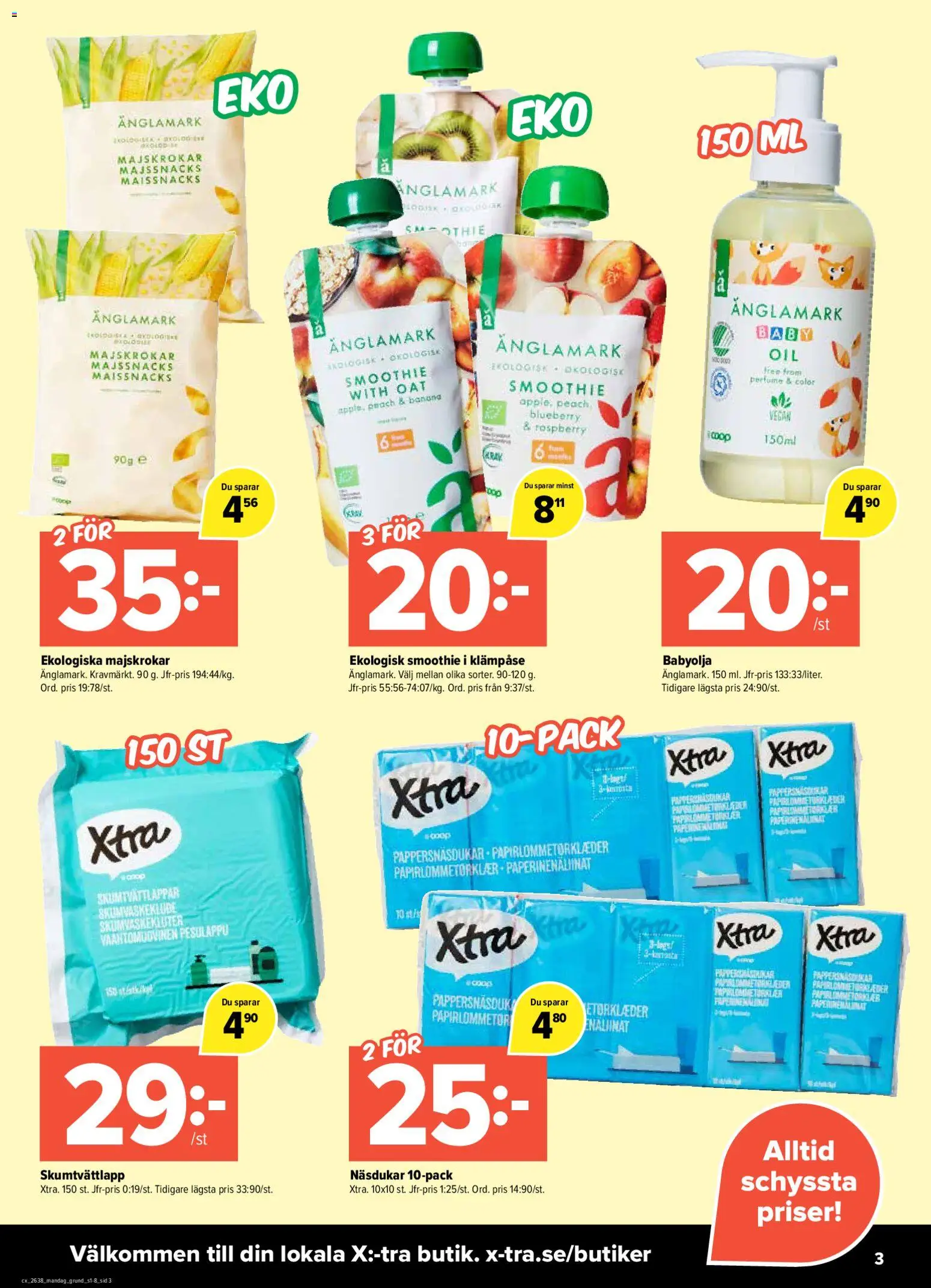 Coop X:-TRA reklamblad aktuell från 14/09/2026 | Sida: 3