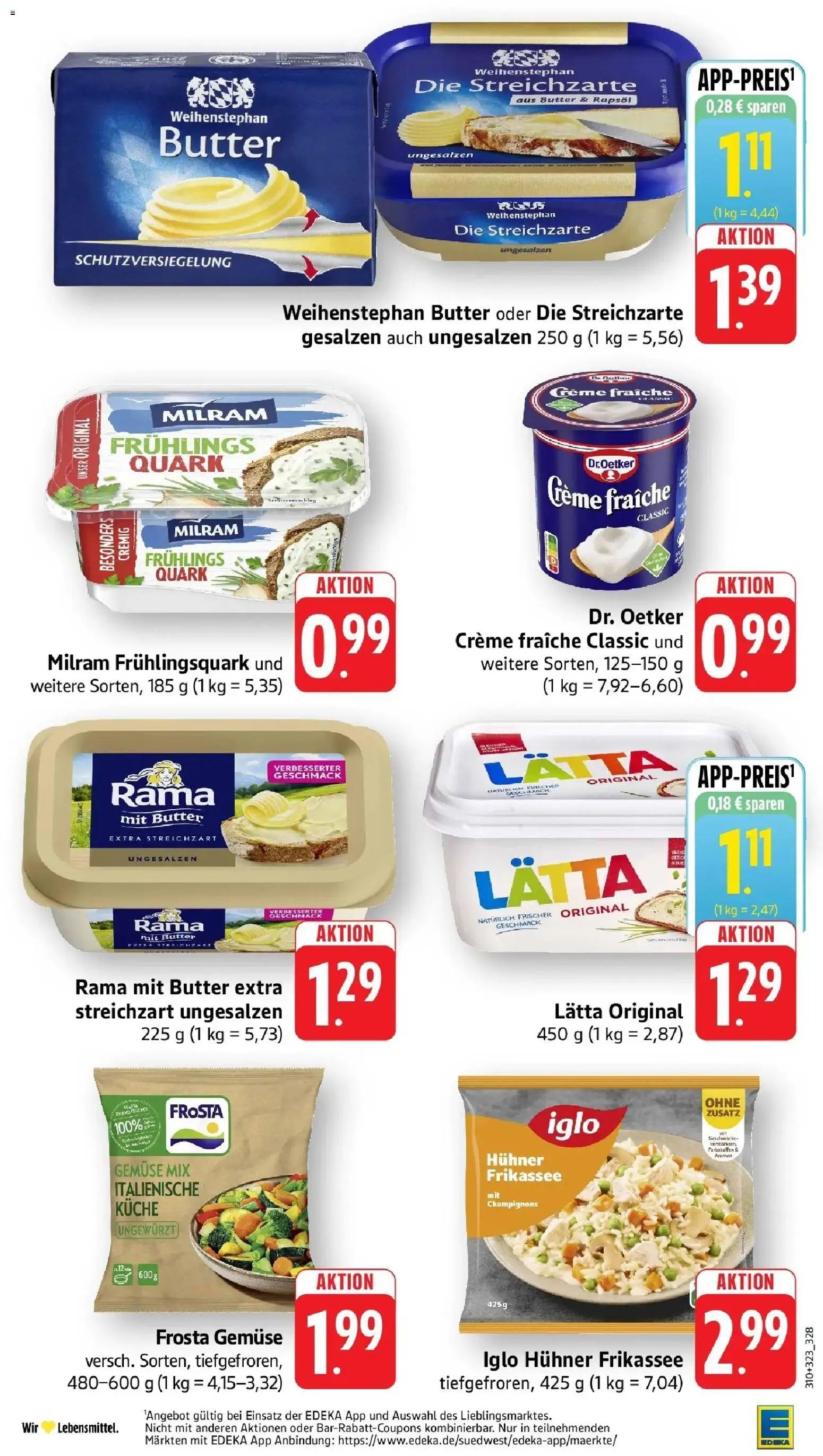 Edeka - EDEKA: Wochenangebote – gültig ab 05.07.2026 | Seite: 15 | Produkte: Iglo, Creme, Frosta, Lätta