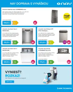 NAY Elektrodom leták platný od 21.09.2026 | Strana: 15 | Produkty: Mrazničky, Chladnička, Umývačka riadu, Americká chladnička