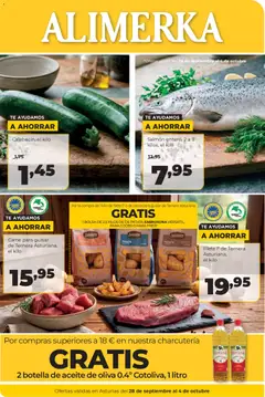 Vista previa Alimerka folleto válido desde el 28/09/2026