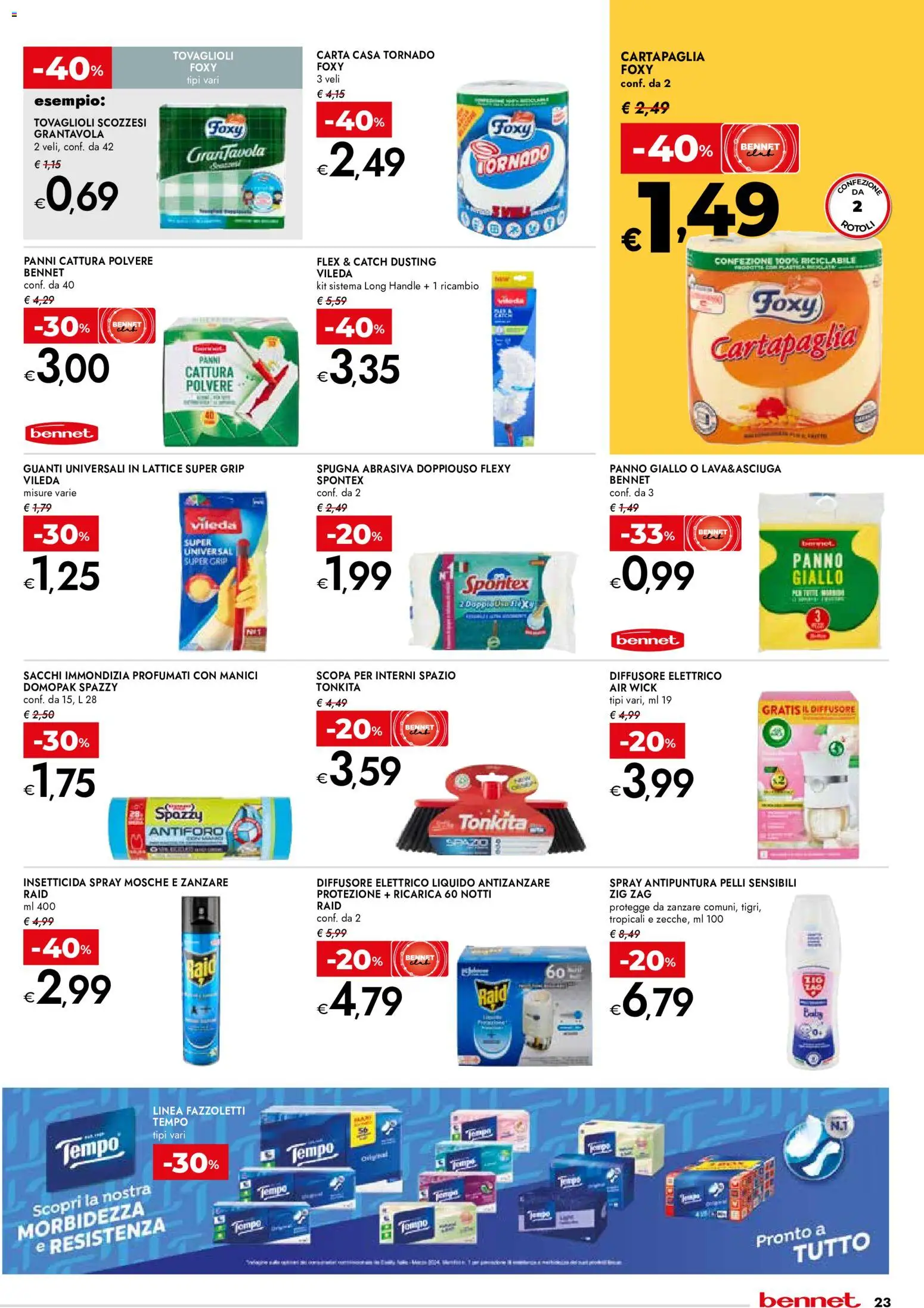 Volantino bennet del 16/07/2026 | Pagina: 23