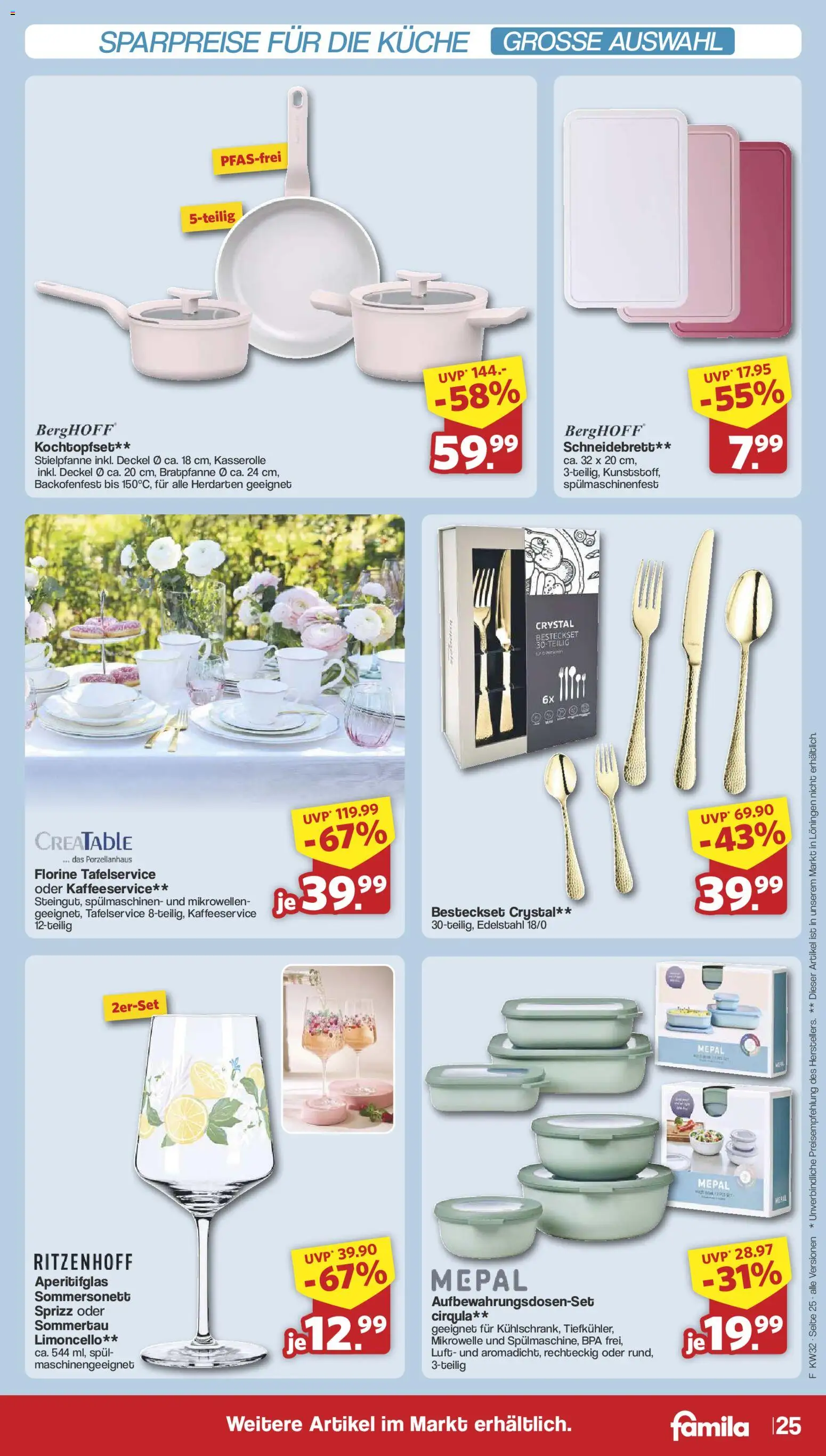 Famila Nordwest Prospekt – gültig ab 03.08.2026 | Seite: 29 | Produkte: Mikrowelle, Küche, Limoncello