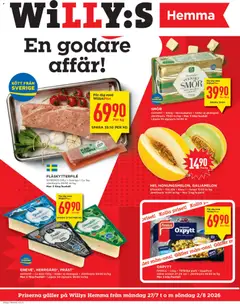 Willys erbjudanden Hemma - Förhandsvisning av reklamblad från butik Willys aktuell från 27/07/2026