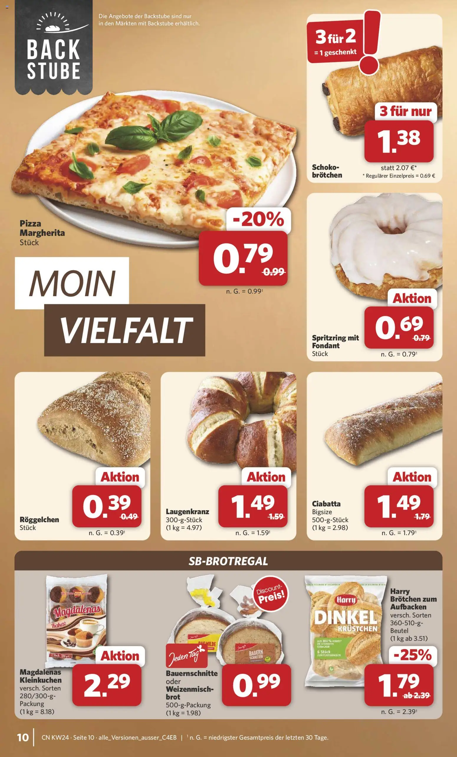 Combi Prospekt – gültig ab 08.06.2026 | Seite: 10 | Produkte: Pizza