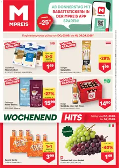 MPREIS Flugblatt ab 03.09.2026 gültig
