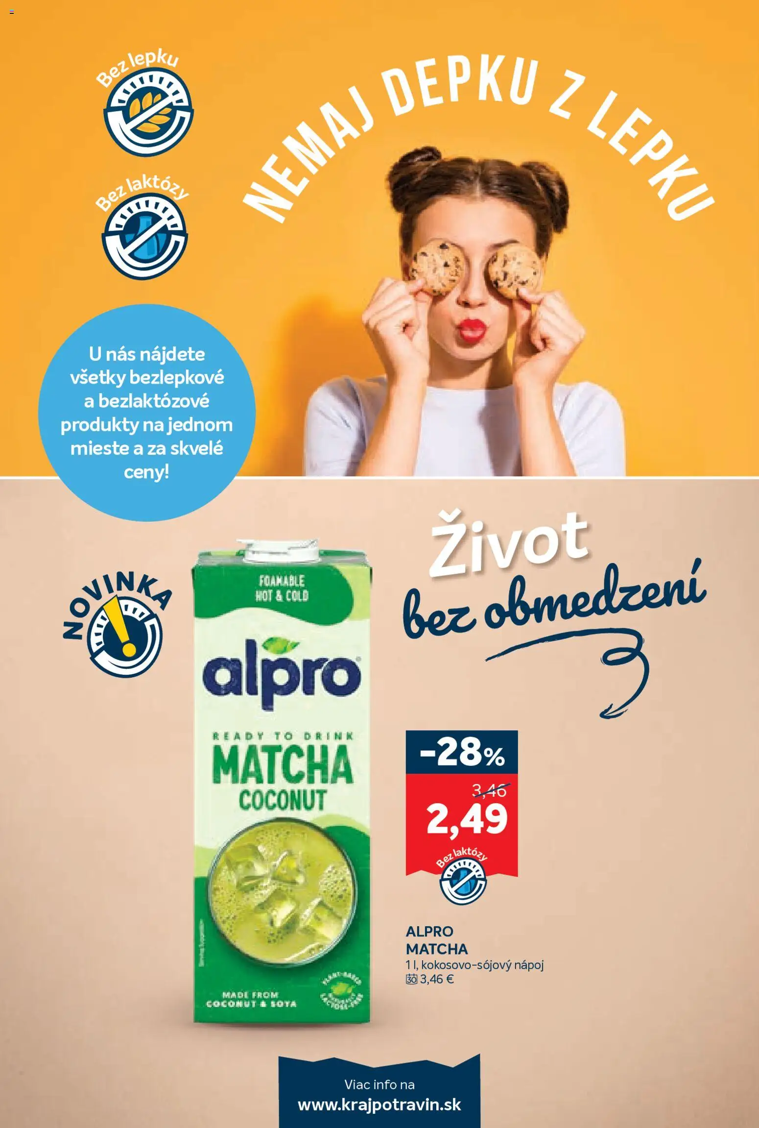 Nové Kraj akcie – leták je platný od 02.07.2026 | Strana: 16 | Produkty: Alpro