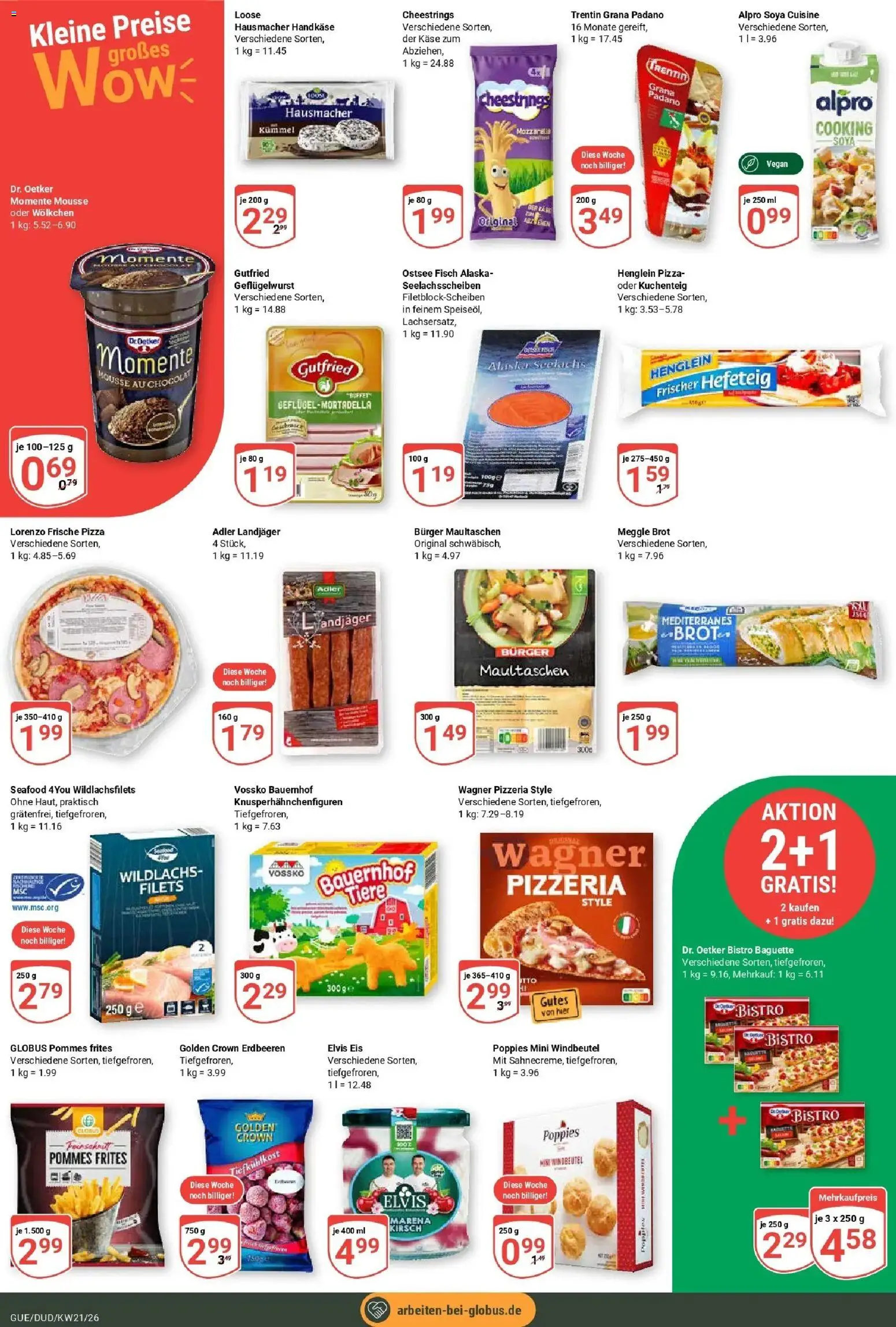 Globus Prospekt Saarbrücken-Güdingen – gültig ab 17.05.2026 | Seite: 3 | Produkte: Pommes, Pommes frites, Brot, Erdbeeren