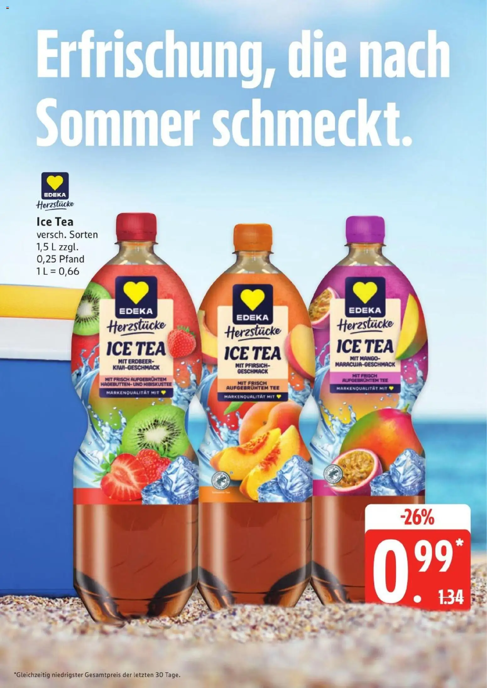 Edeka Prospekt Hamburg – gültig ab 03.08.2026 | Seite: 21 | Produkte: Mango, Pfirsich, Tee