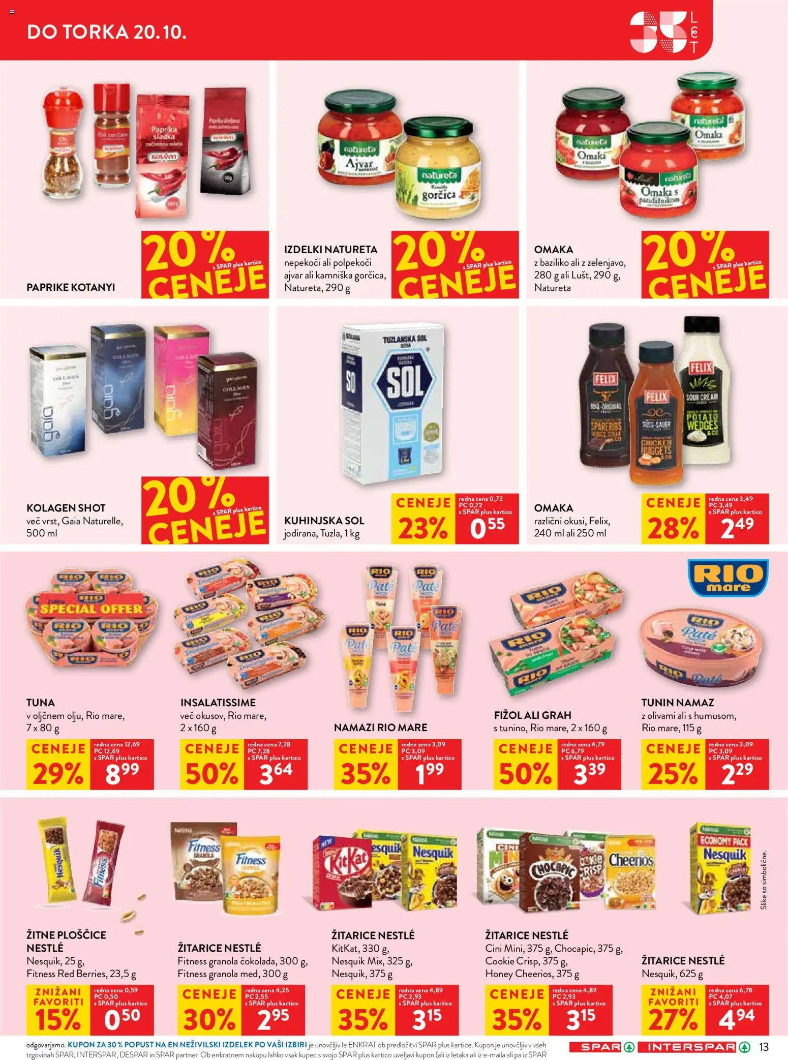 Novi Spar katalog ponudbe – veljaven od 14.10.2026 | Stran: 21