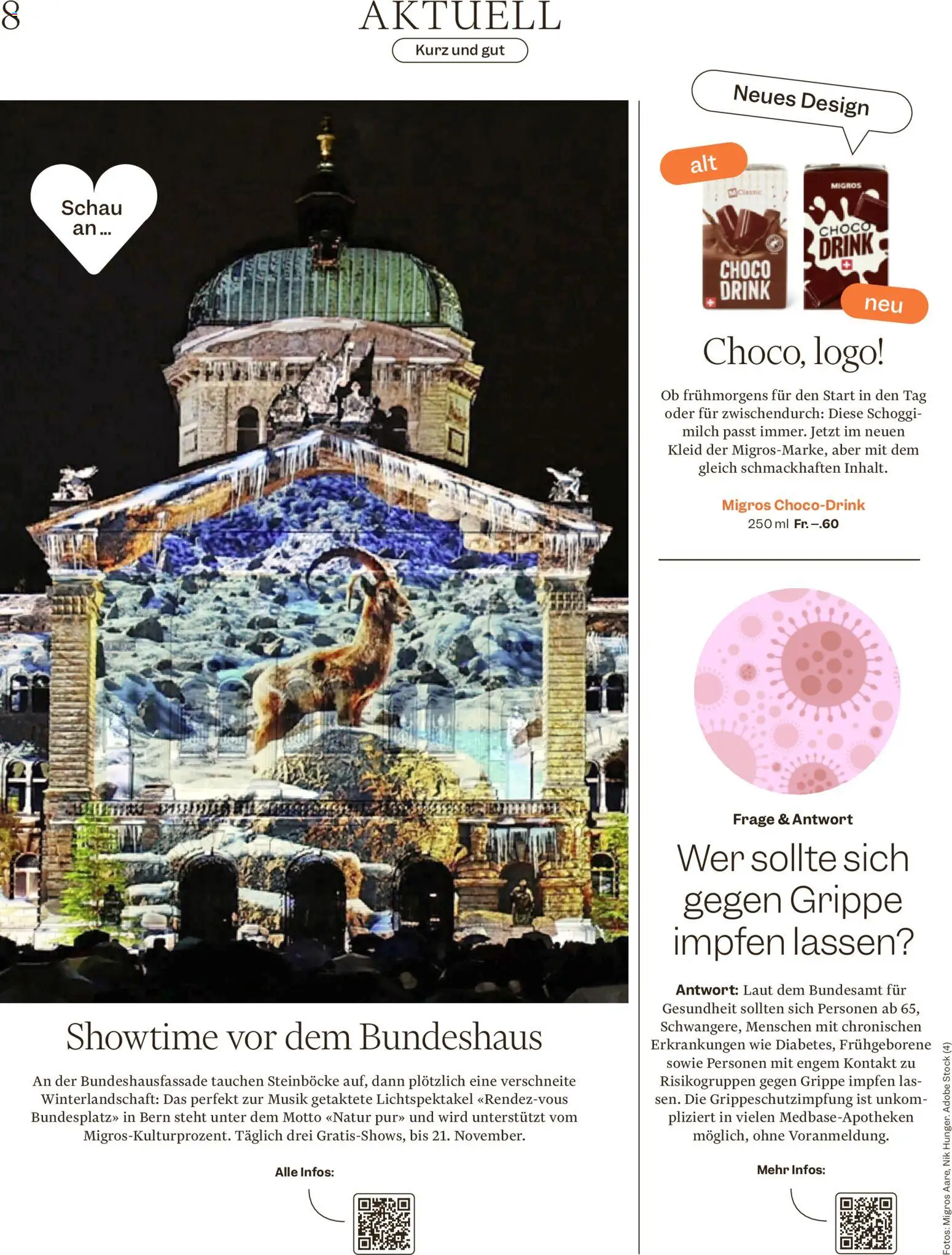 Migros aktionen Magazine – gültig ab 29.10.2026 | Seite: 8 | Produkte: Milch, Kleid