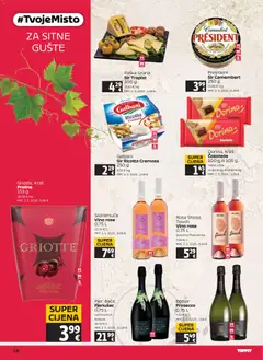 Tommy Katalog - Pregled kataloga iz trgovine Tommy, vrijedi od 02.07.2026 | Stranica: 18 | Proizvodi: Prosecco, Sir, Trapist, Čokolada