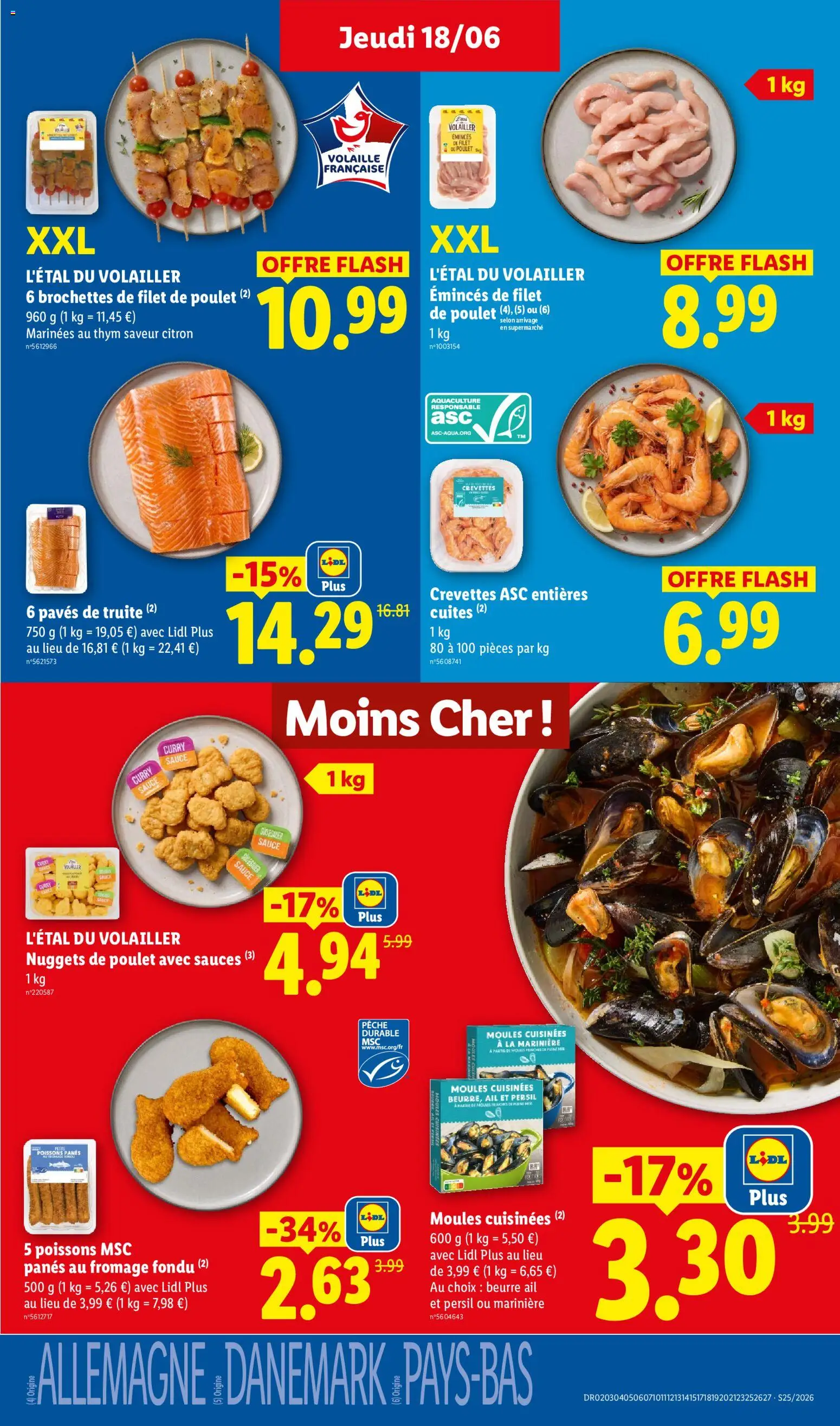 {H1} | Page: 7 | Produits: Pêche, Volaille, Curry, Fromage