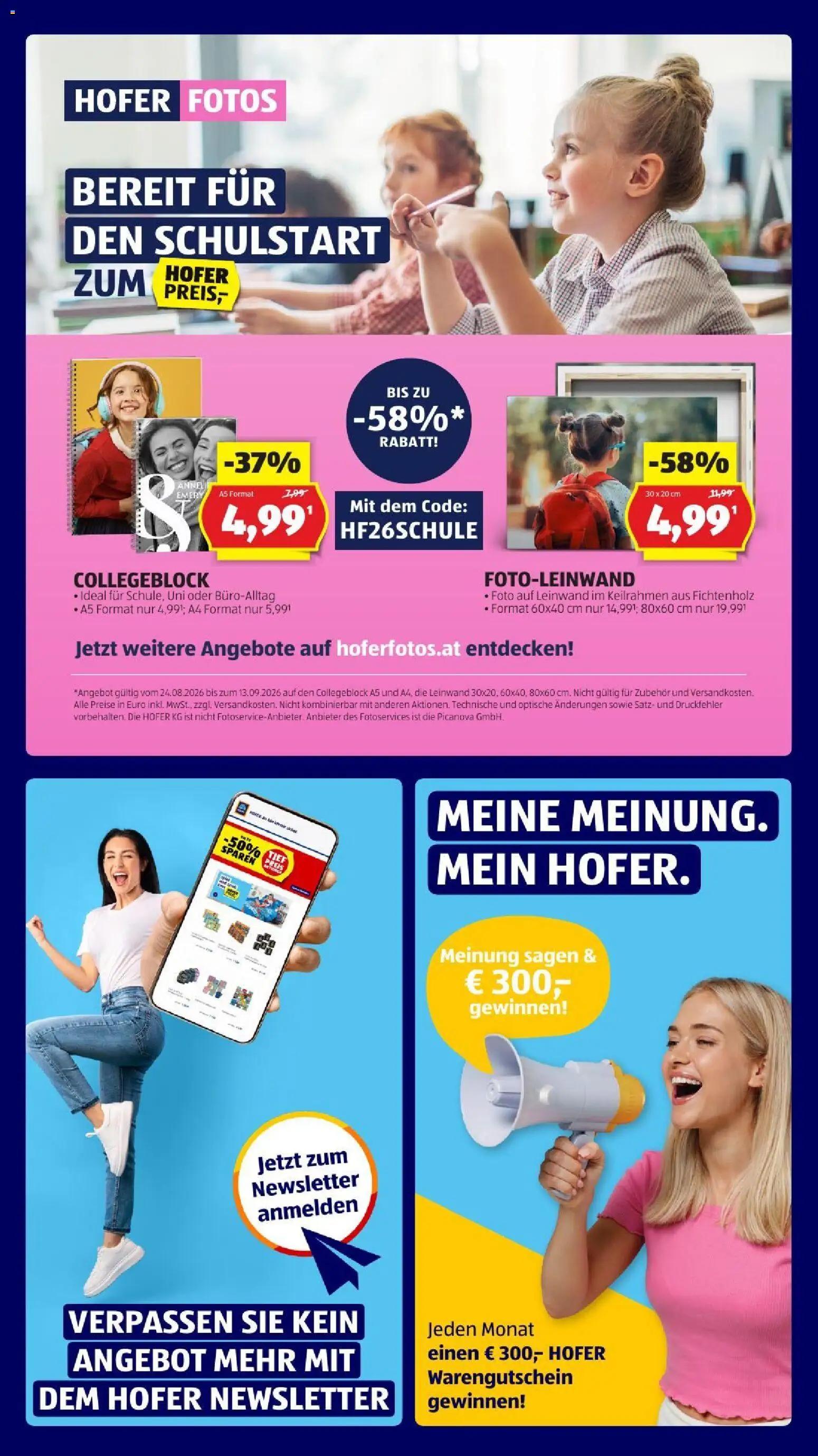 Hofer Flugblatt gültig ab 28.08.2026 | Seite: 3