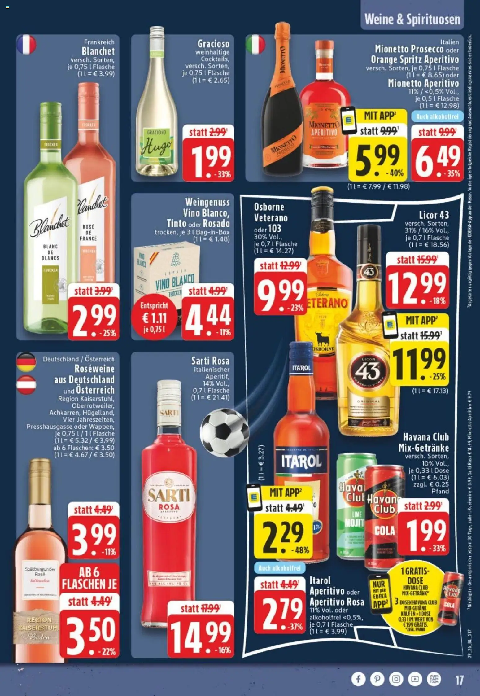 Edeka Prospekt Wegner – gültig ab 13.07.2026 | Seite: 17