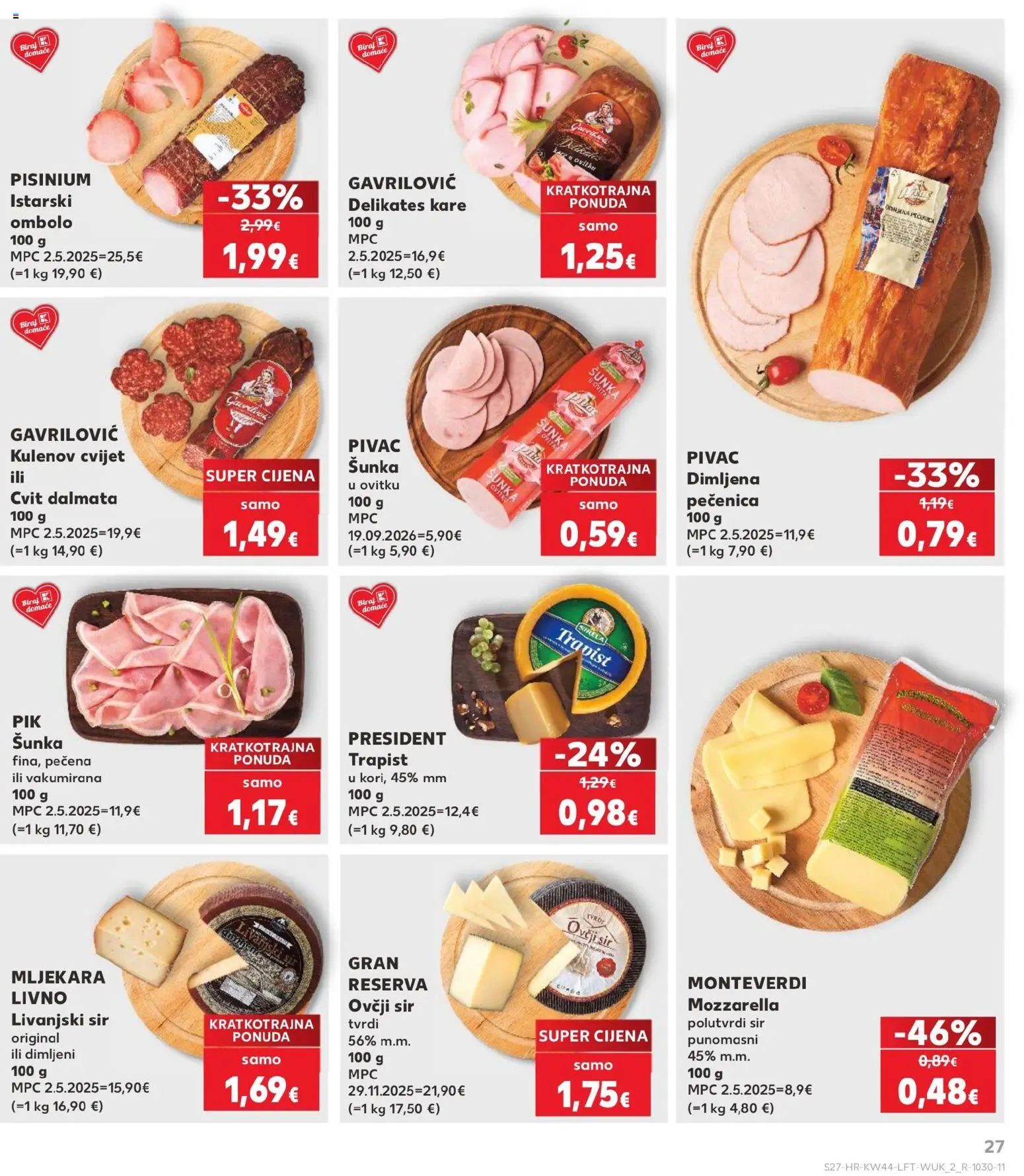 Kaufland katalog | vrijedi od 28.10.2026 | Stranica: 27