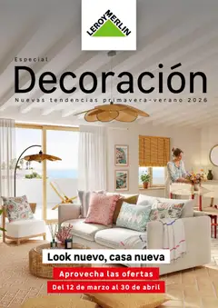 Vista previa Leroy Merlin catálogo Decoración válido desde el 12.03.2026