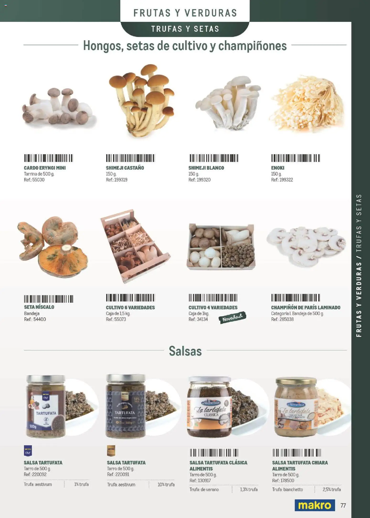 Makro Especial Carta y Menú │ válido desde el 06/07/2026 | Página: 77 | Productos: Bandeja, Caja