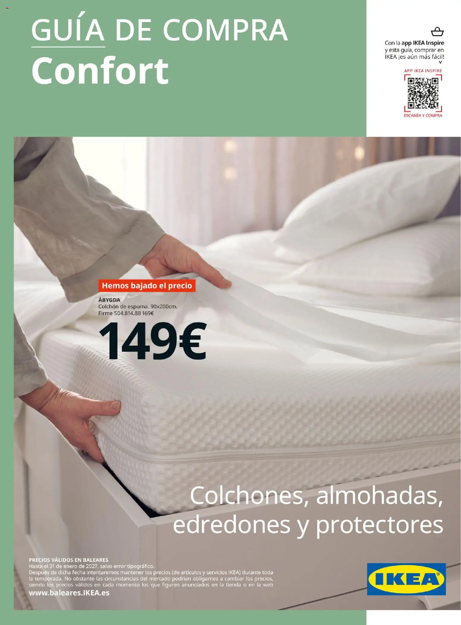IKEA - Confort │ válido desde el 01/09/2026 | Página: 1 | Productos: Colchon