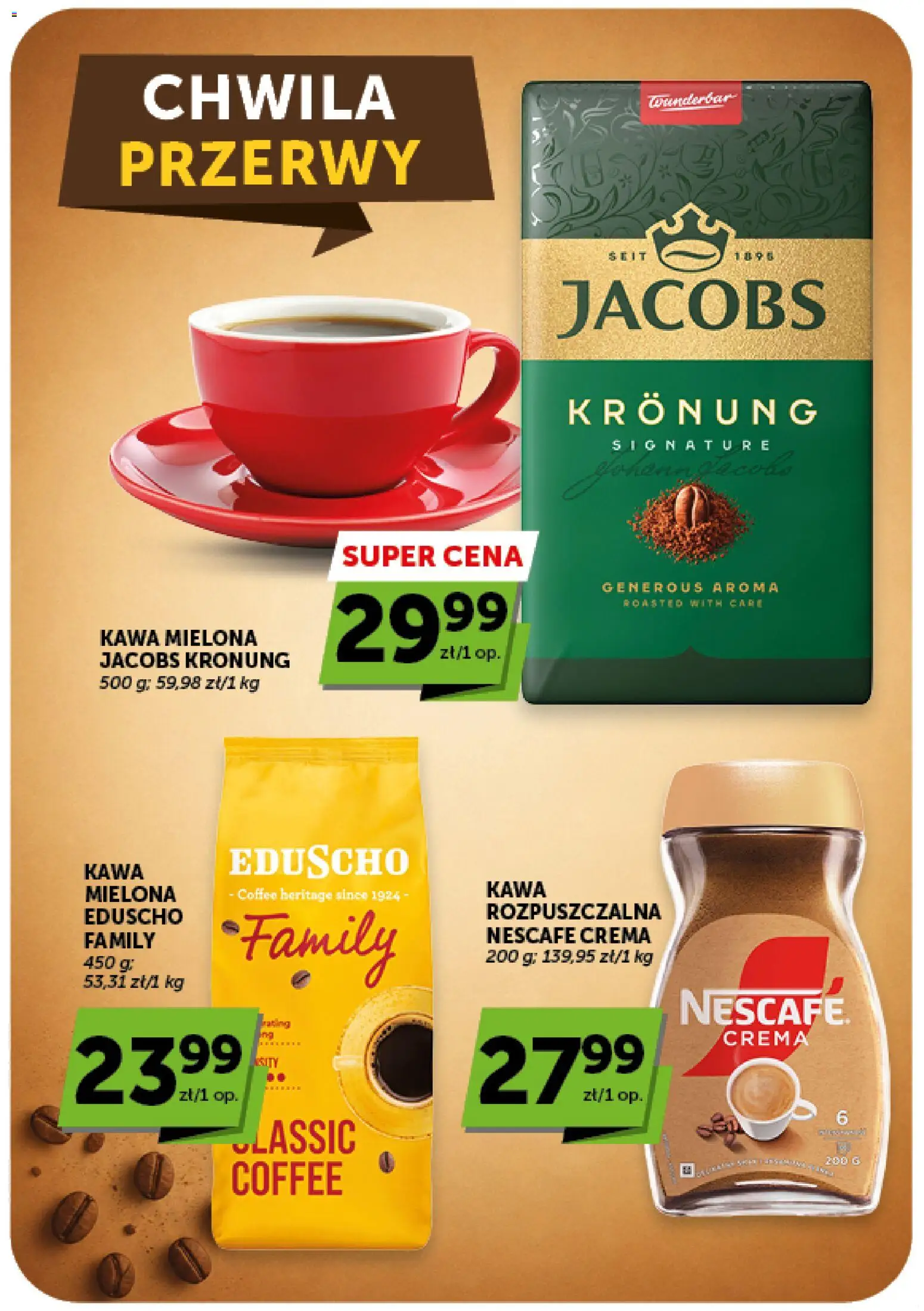 ABC gazetka - Market od 30.07.2026 | Strona: 18 | Produkty: Nescafe, Kawa