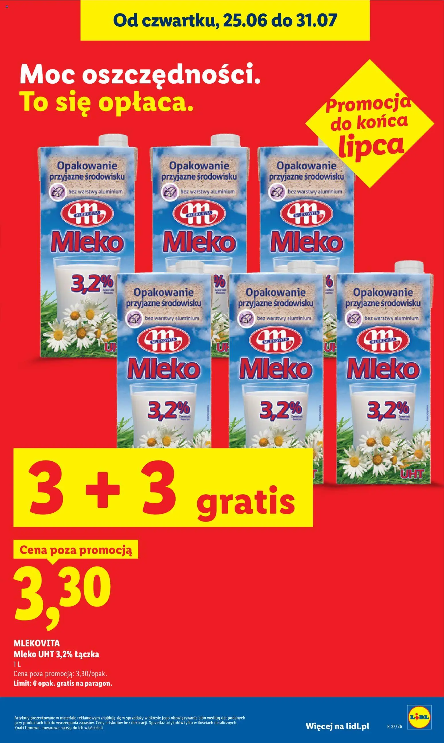 Lidl Polsko leták od 02.07.2026 | Strana: 11 | Produkty: Mléko