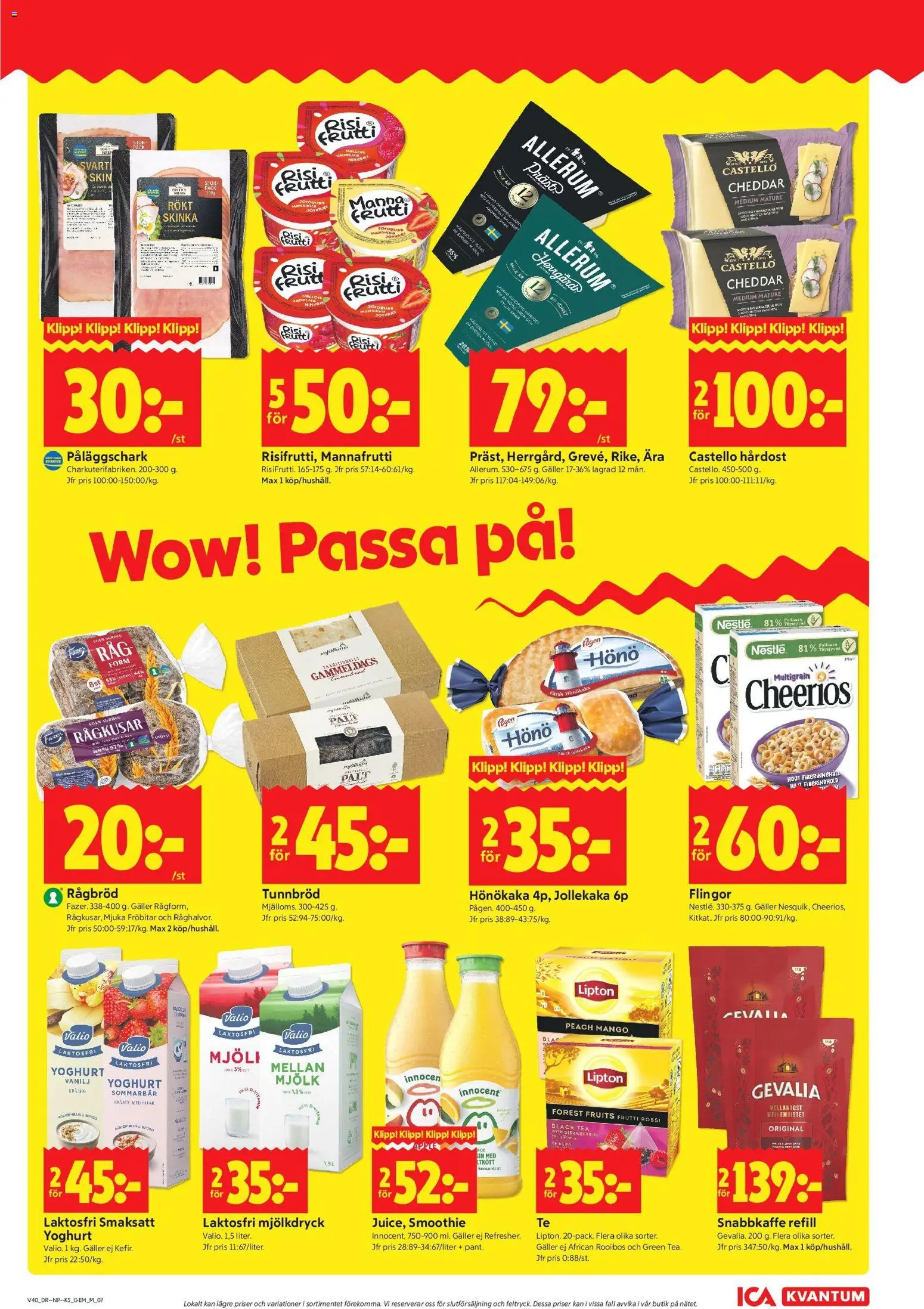 ICA Kvantum reklamblad aktuell från 28/09/2026 | Sida: 7