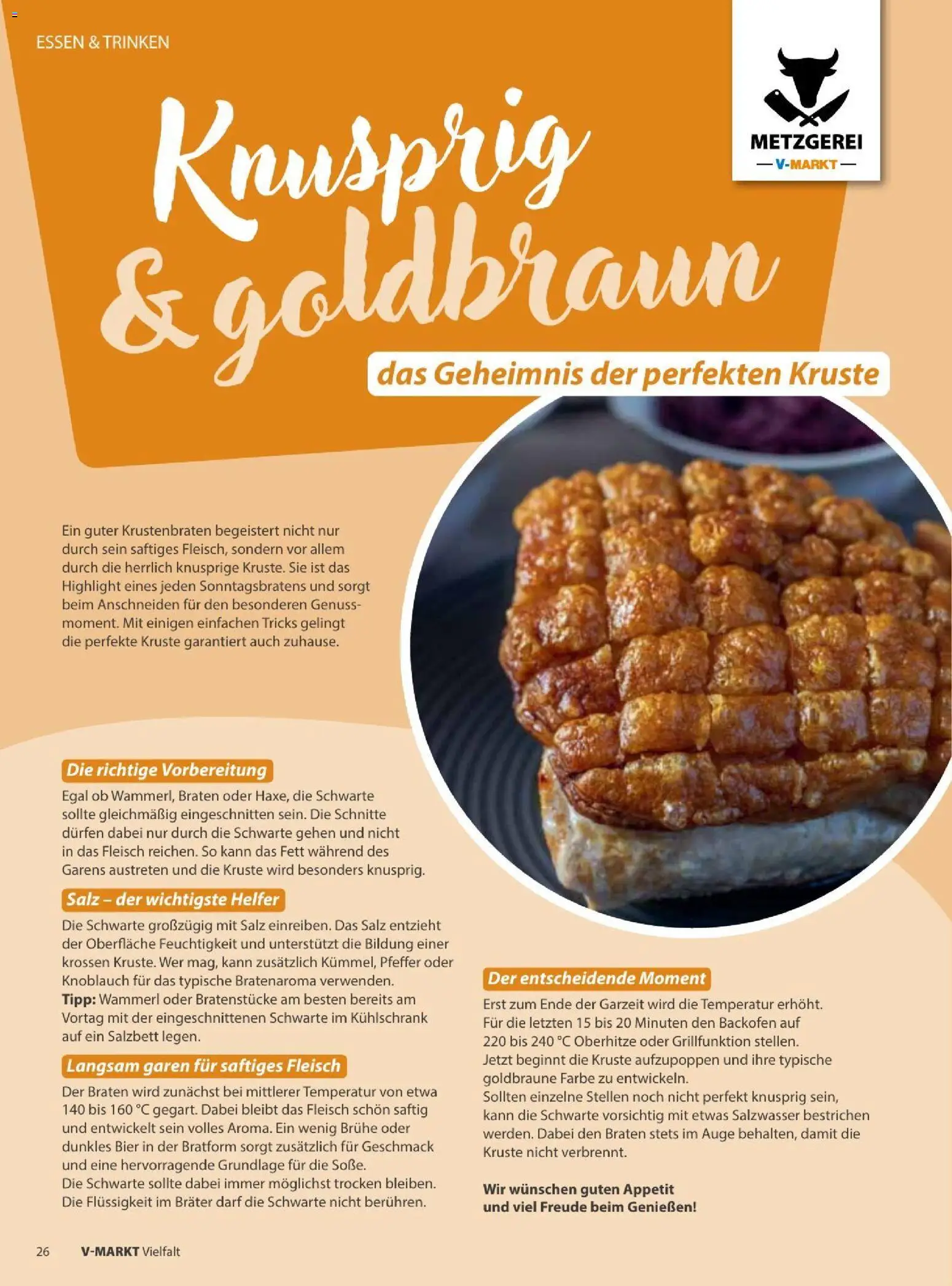 V-Markt Vielfals September / Oktober – gültig ab 01.09.2026 | Seite: 26 | Produkte: Bier, Kühlschrank, Brühe, Backofen