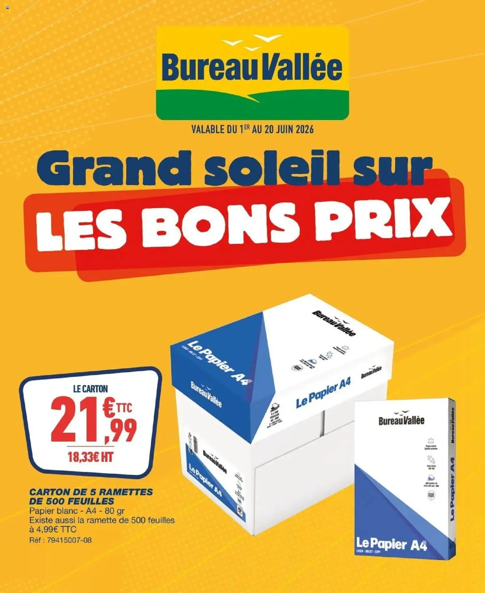 {H1} | Page: 1 | Produits: Bureau, Papier blanc