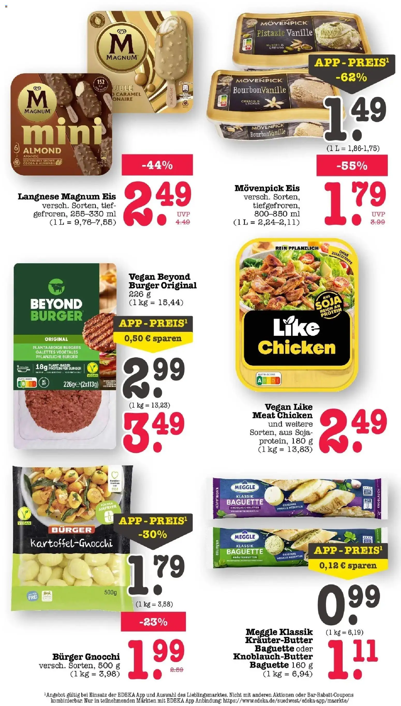 Edeka prospekt Bühlertal – gültig ab 22.06.2026 | Seite: 31 | Produkte: Kräuterbutter, Movenpick eis, Knoblauch, Eis