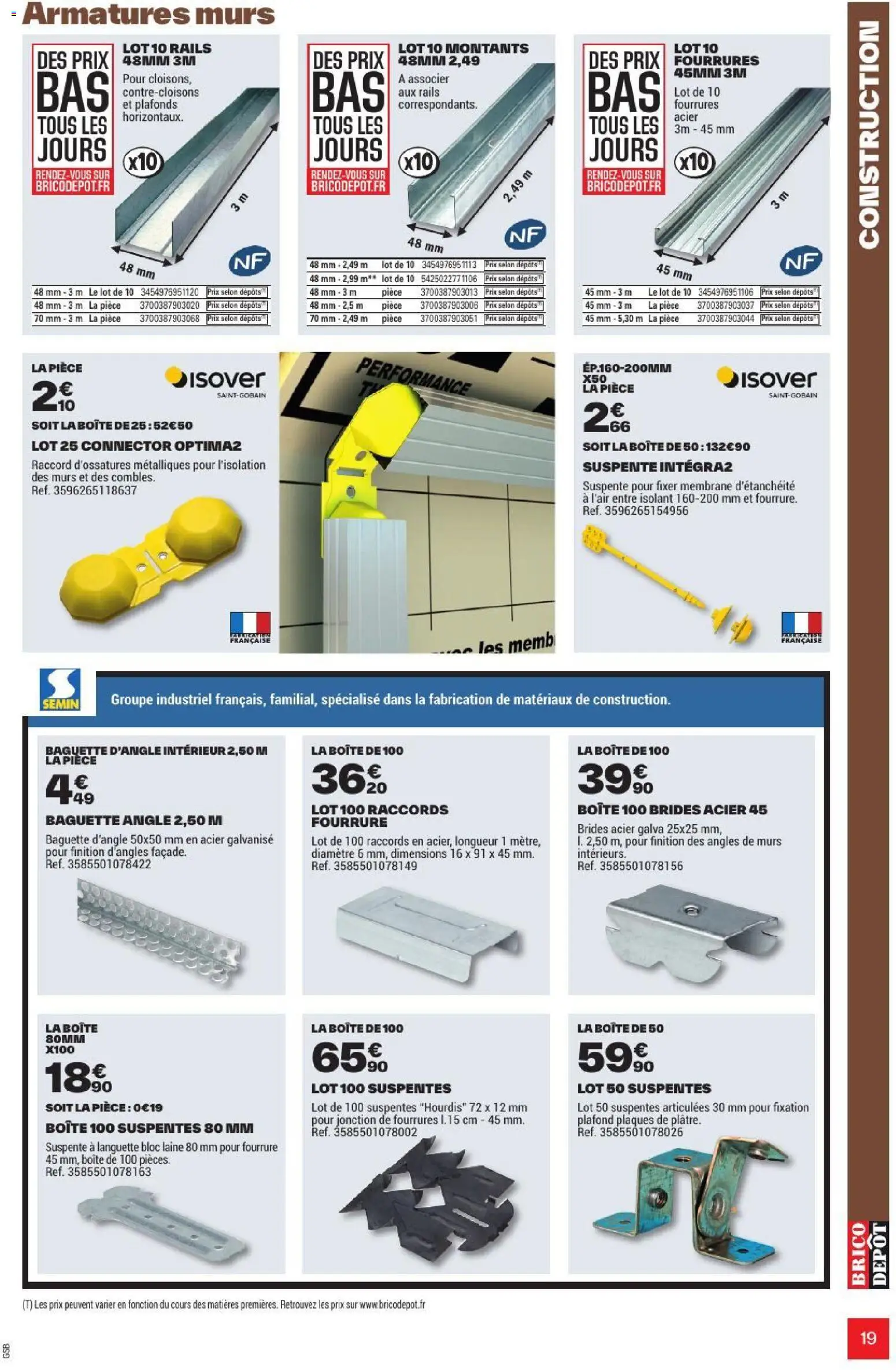 {H1} | Page: 19 | Produits: Baguette