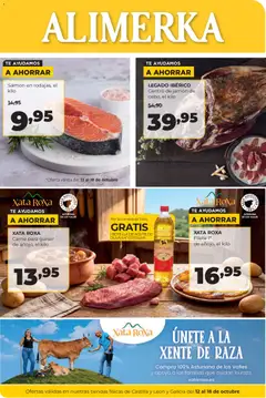Vista previa Alimerka folleto Castilla y León válido desde el 12/10/2026