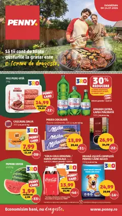 Ofertele PENNY valabile de la 08.07.2026