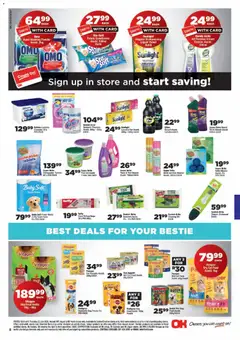 OK Foods specials catalogue – valid from 15/07/2026 | Page: 8 | Products: Toilet, Bleach, Refuse bags, Cat food