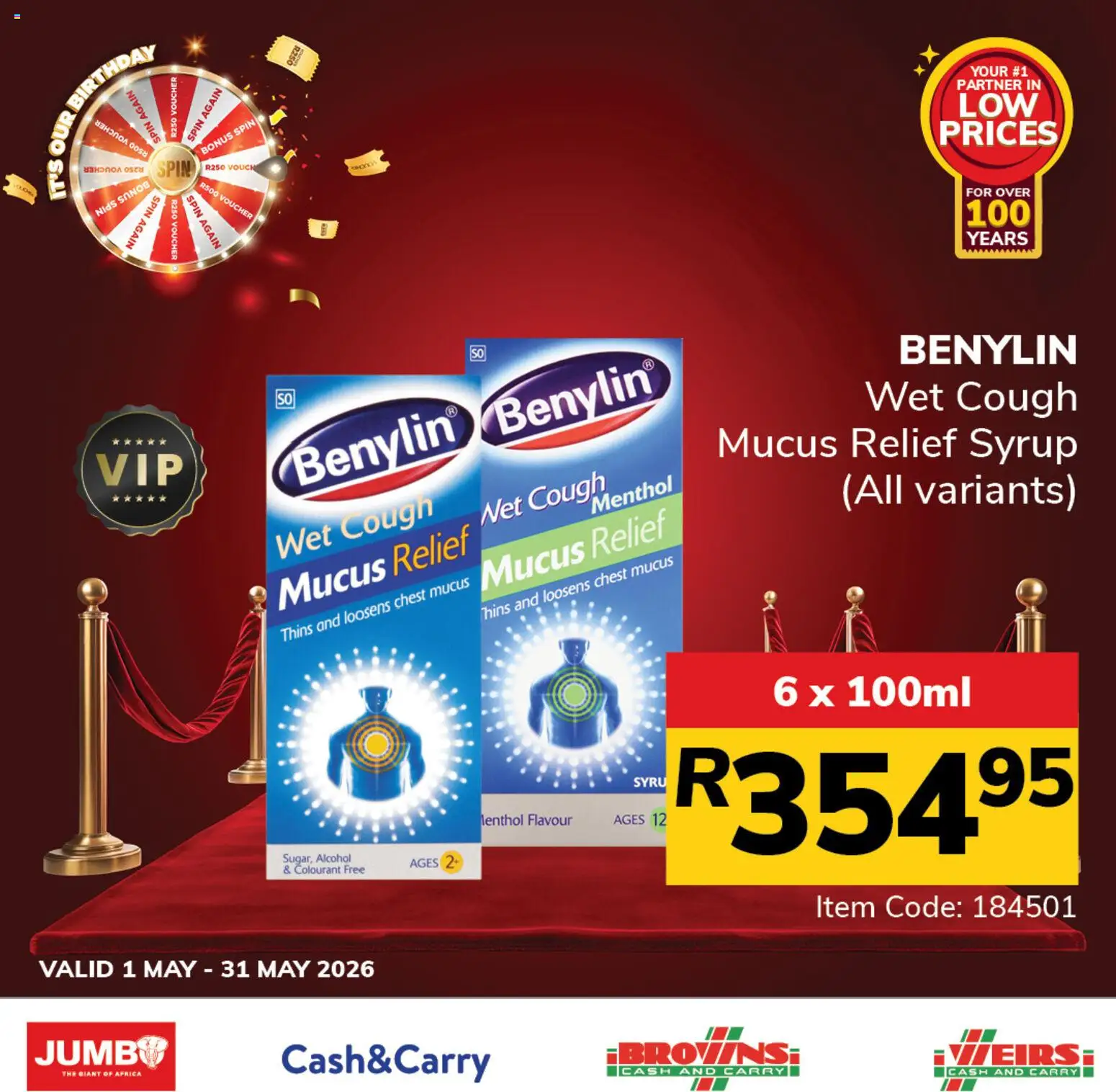 New Jumbo catalogue – valid from 01.05.2026 | Page: 2 | Products: Syrup