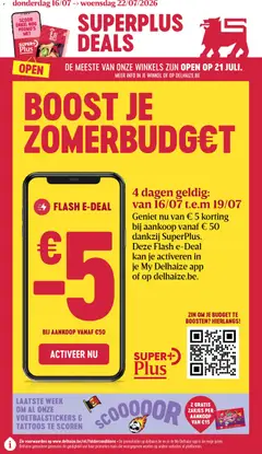 Delhaize folder week 29 - Voorbeeld van een folder van Delhaize, geldig van 16/07/2026